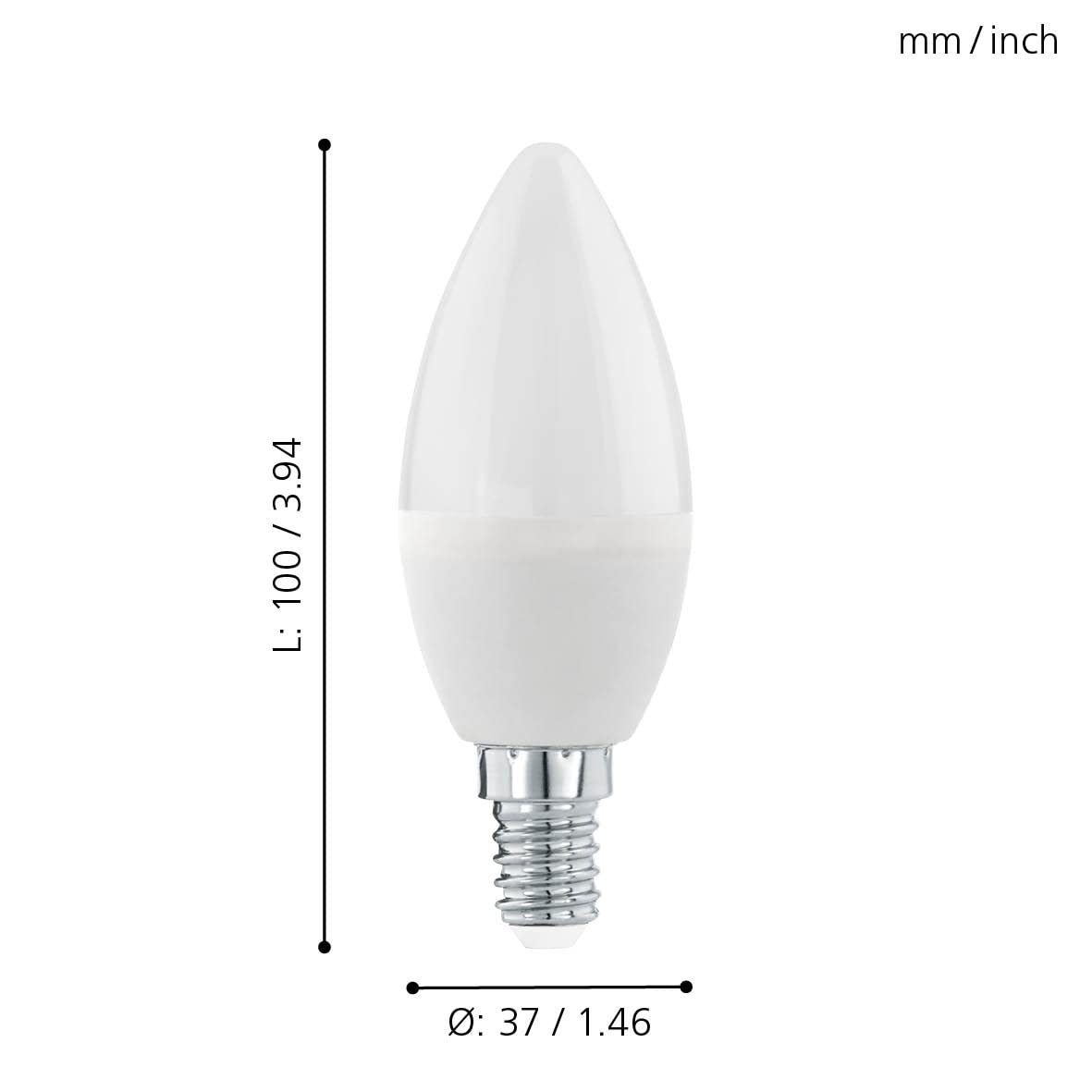 eglo-led-lampe-e14-kerze-6w-entspricht-40w-warmwei image 3