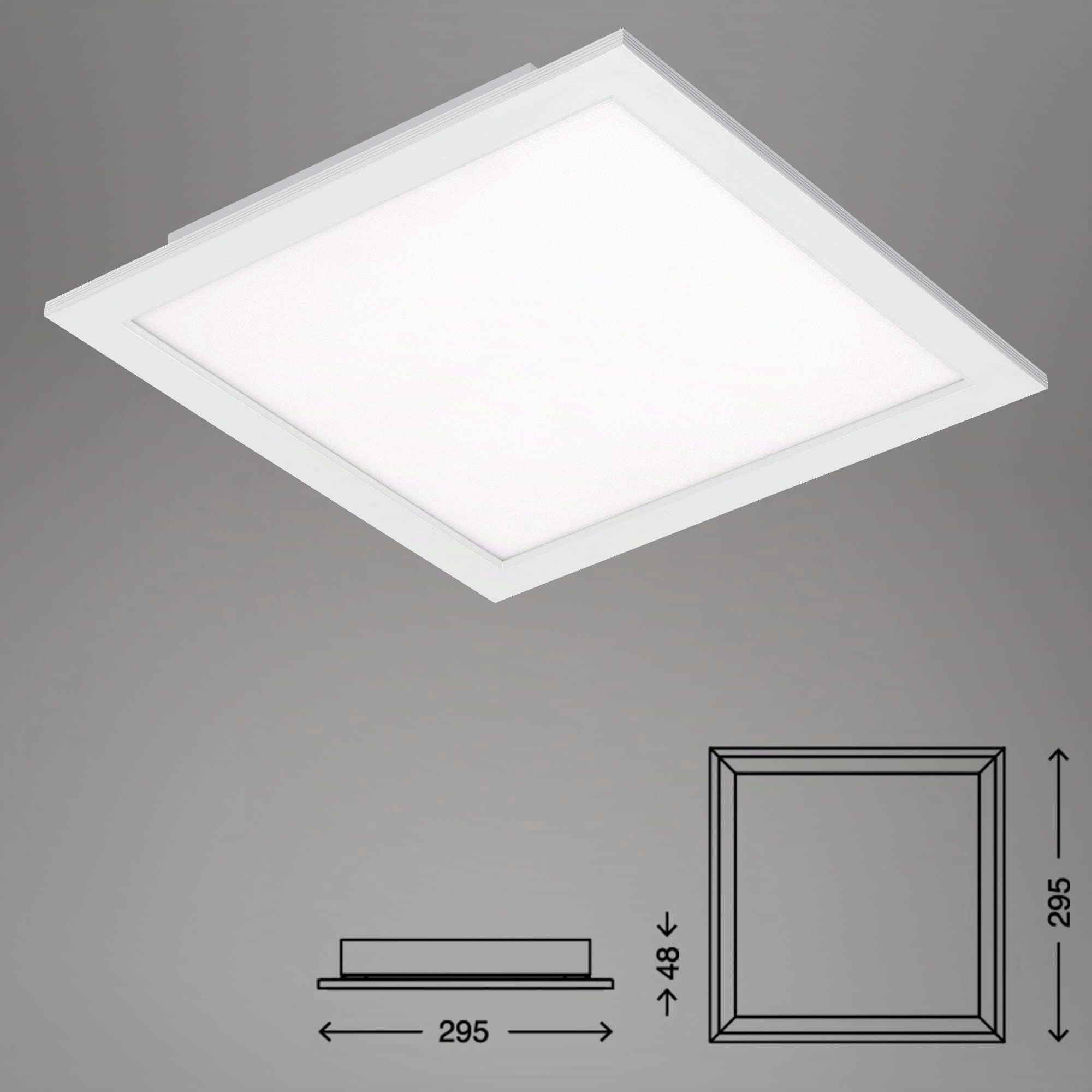 briloner-7194-016-led-deckenleuchte-panel-29-5-cm-wei-dimmbar image 8
