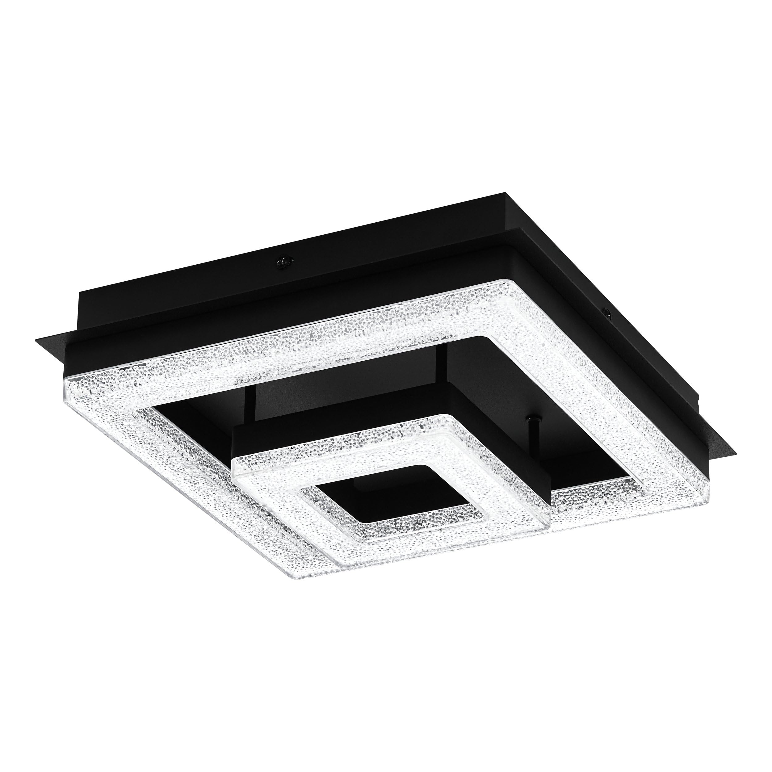 eglo-fradelo-1-led-deckenleuchte-eckig-28-cm-schwarz-mit-kristall image 8