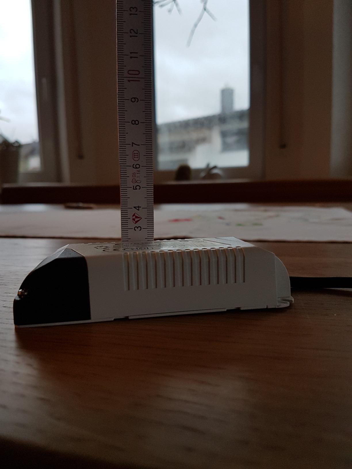 Tolle Einbauleuchte fürs Bad