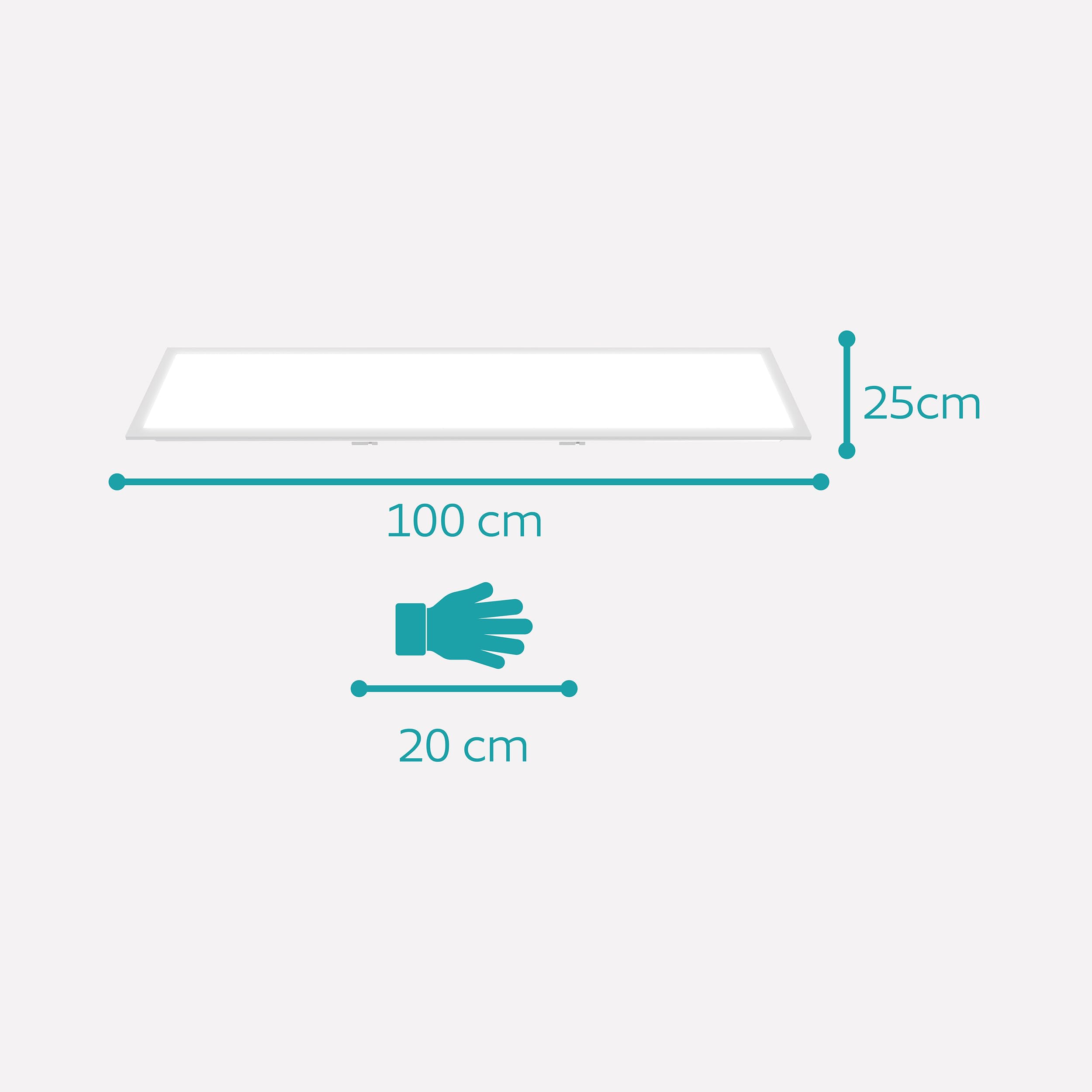 eglo-bottazzo-led-deckenleuchte-100x25-cm-mit-fernbedienung-dimmbar-2700-6500k-r image 6