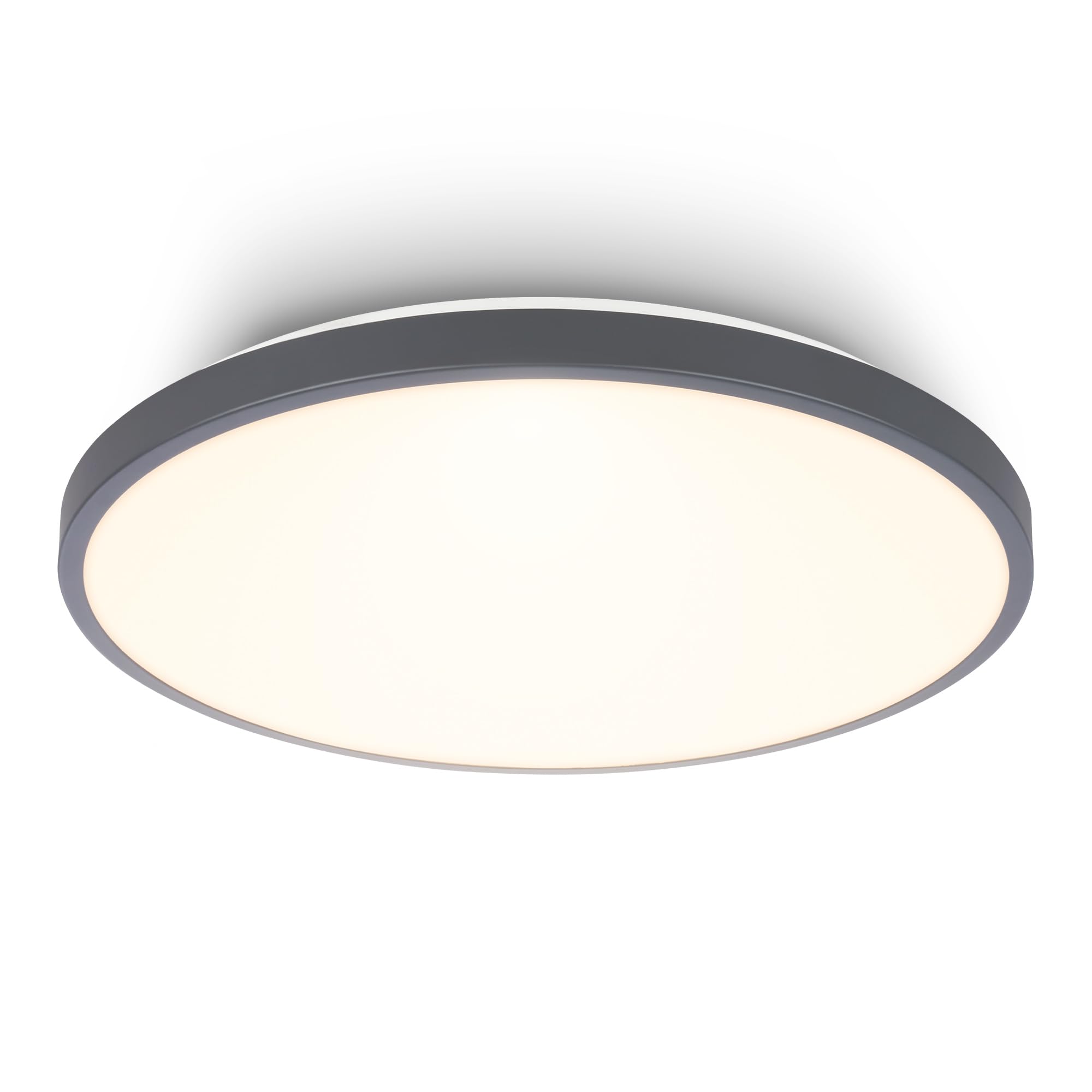 briloner-led-deckenlampe-17-5w-2400lm-warmwei-mit-dekorblende-33x6-cm-anthrazit image 1