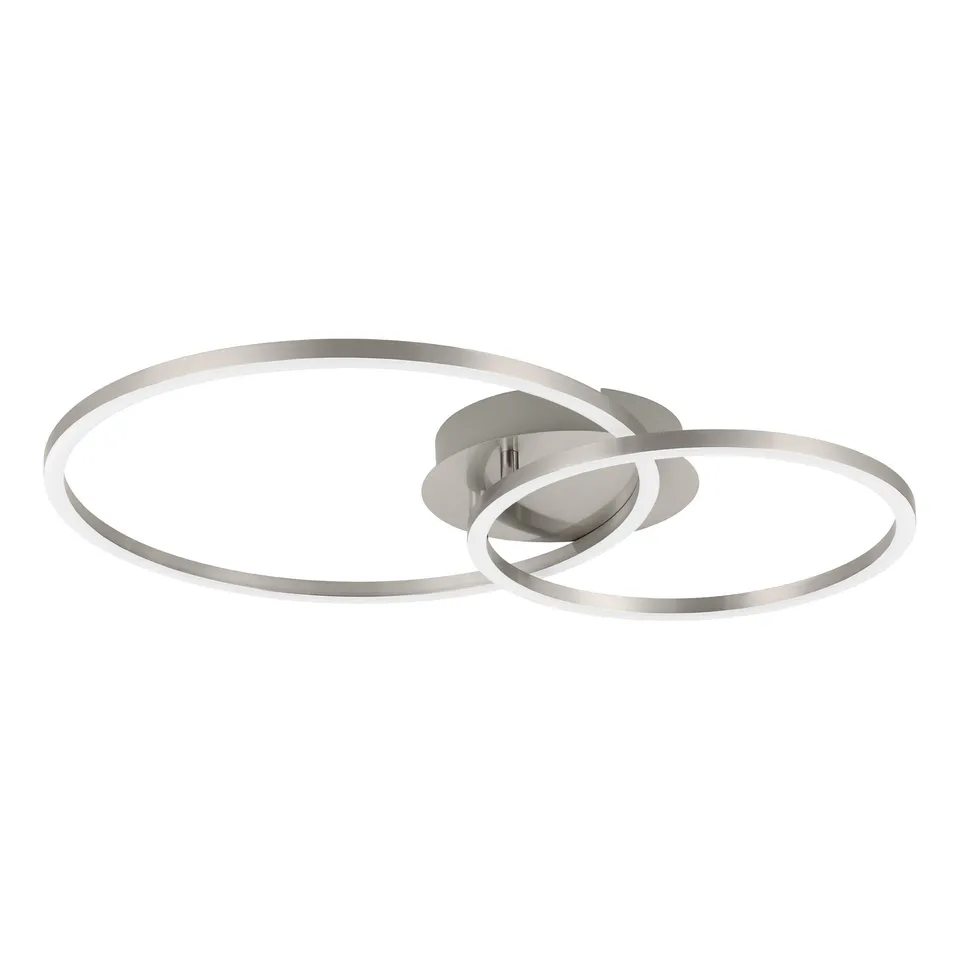 eglo-palmaves-2-led-deckenlampe-ringe-silber-3000k-2900lm image 1