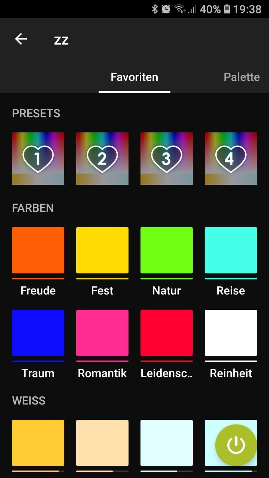 Klein aber hell