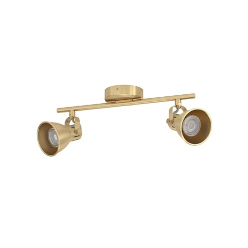 eglo-seras-led-deckenleuchte-2-flammig-schwenkbar-messing-gu10-warmwei image 7