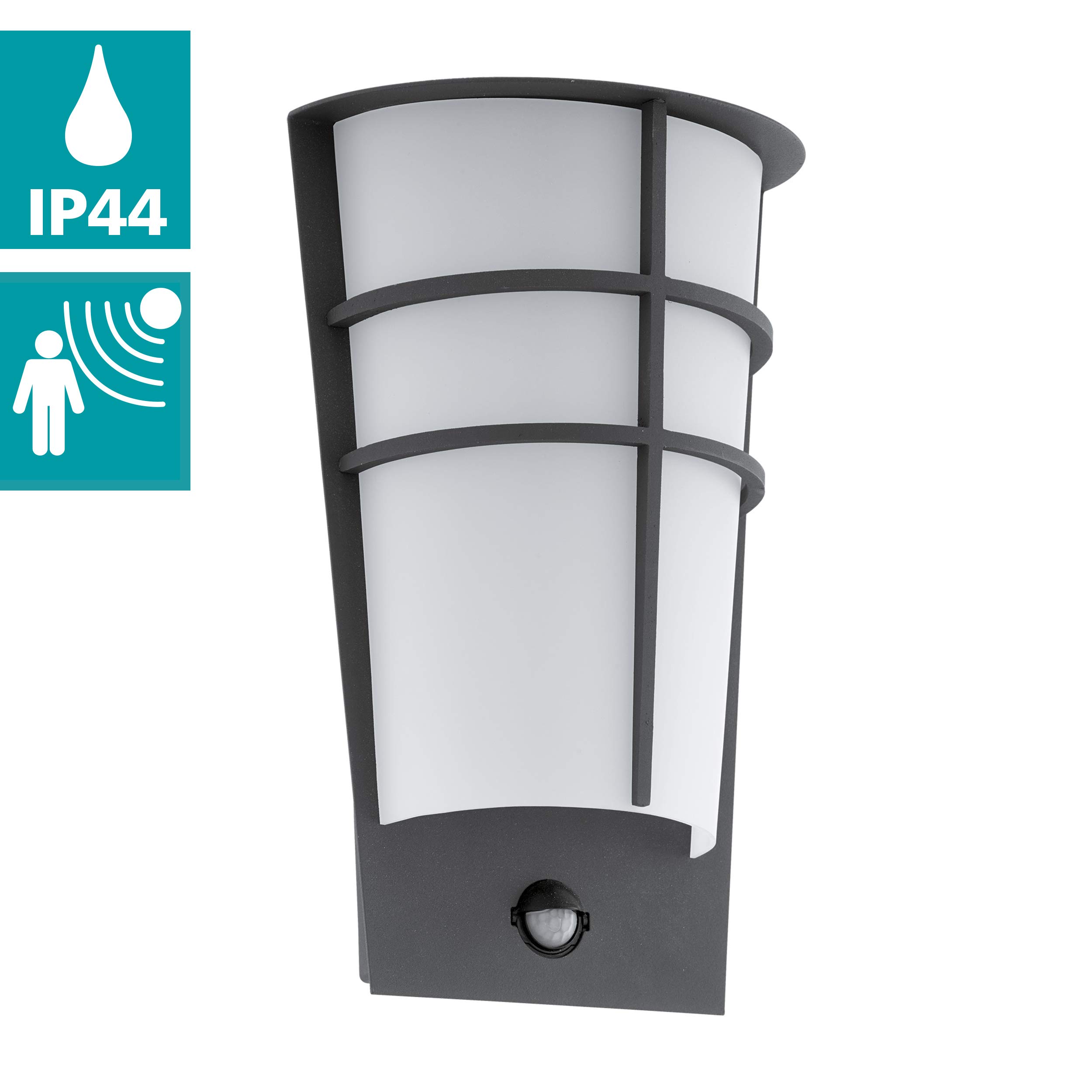 eglo-breganzo-1-led-au-en-wandlampe-mit-bewegungsmelder-anthrazit image 2