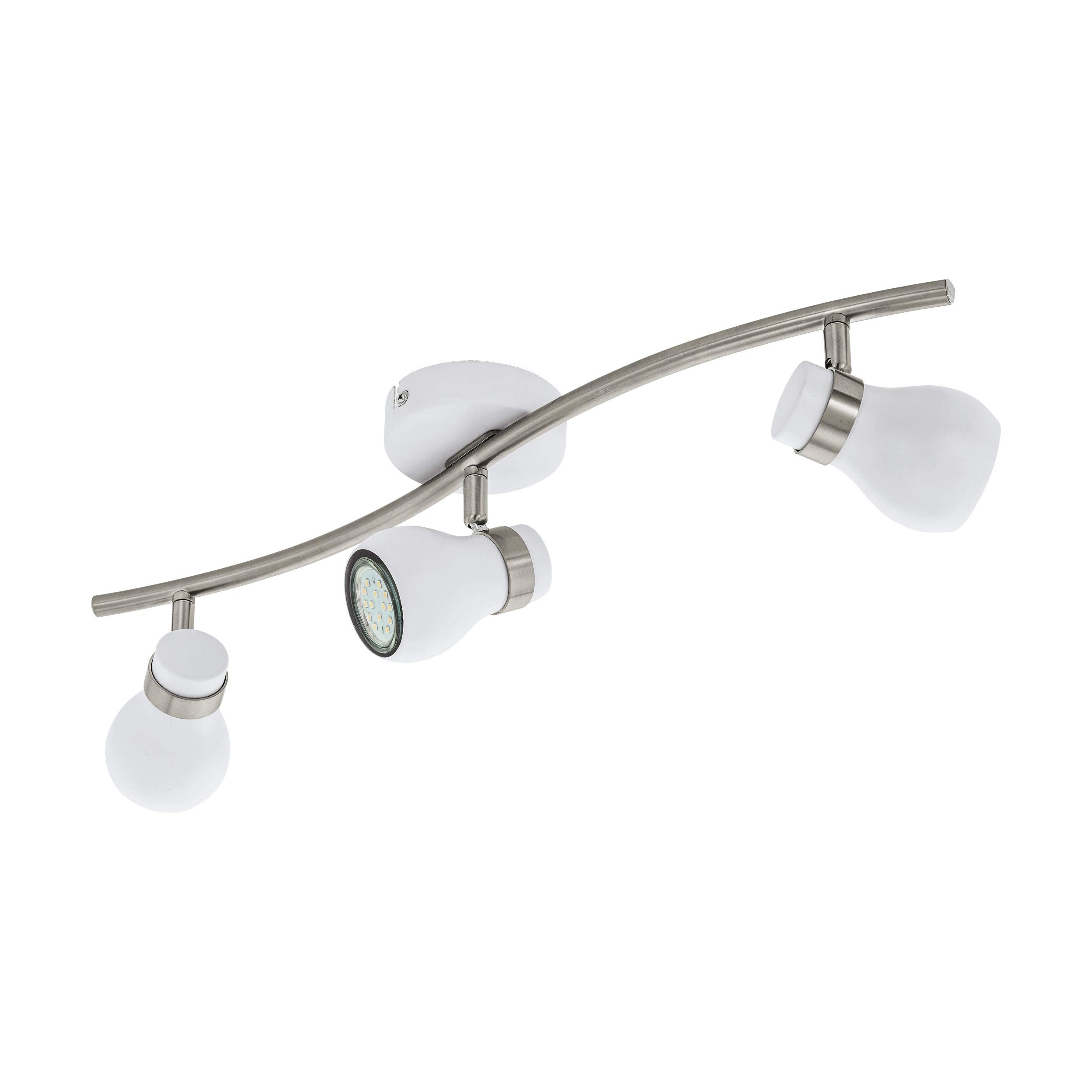 eglo-arboledas-deckenstrahler-4-flammig-65-cm-wei-nickel-matt-gu10 image 2