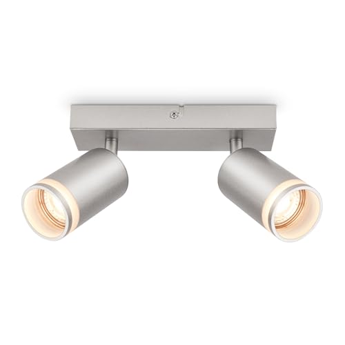 briloner-deckenspot-2-flammig-gu10-schwenkbar-drehbar-200x60x160-mm-chrom-matt image 8