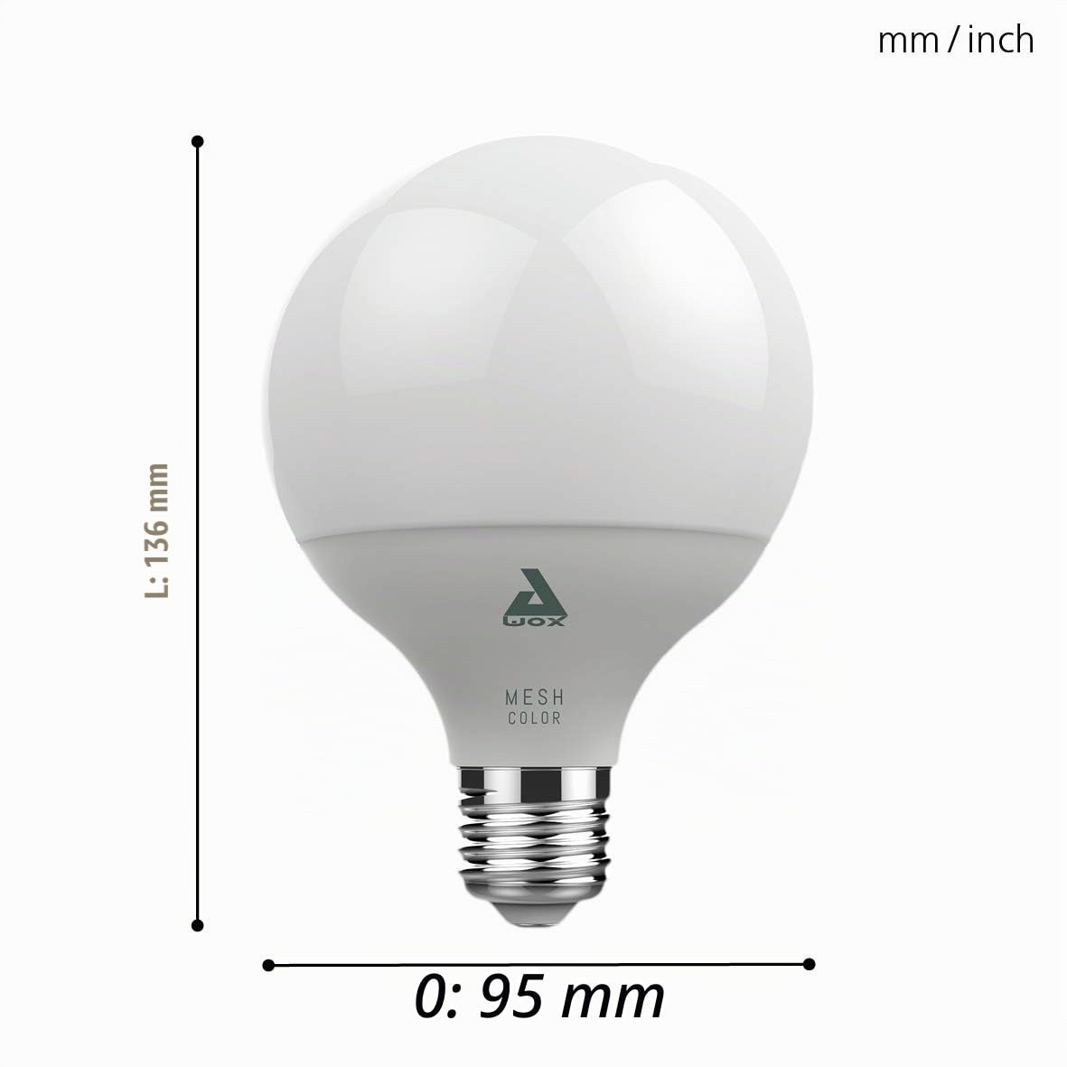 eglo-led-connect-e27-smart-globe-g95-13-w-1300-lm-rgb-wei-dimmbar-9-5-cm image 6