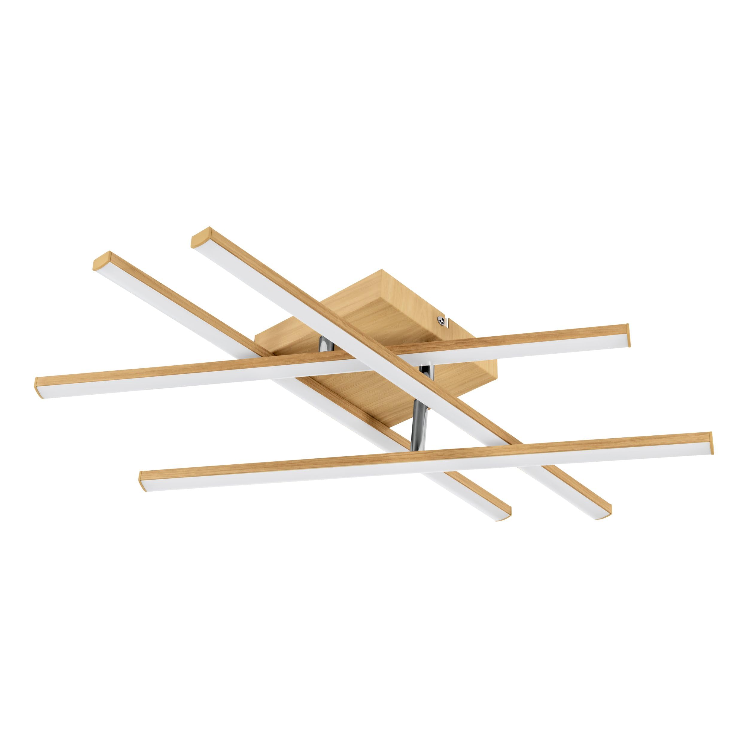 eglo-margitta-1-led-deckenleuchte-31-5-cm-wei-kristall image 6