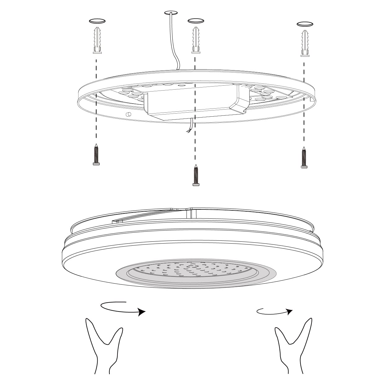 eglo-connect-z-capasso-z-smart-home-led-deckenleuchte-34-cm-sternenhimmel-wei image 5