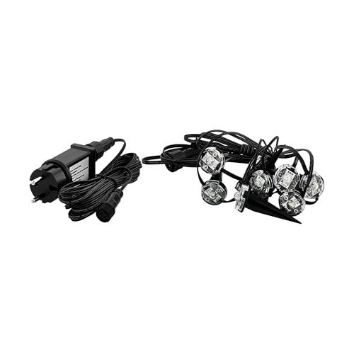 eglo-9-flammige-led-outdoor-erdspie-lichterkette-ip65-schwarz image 8