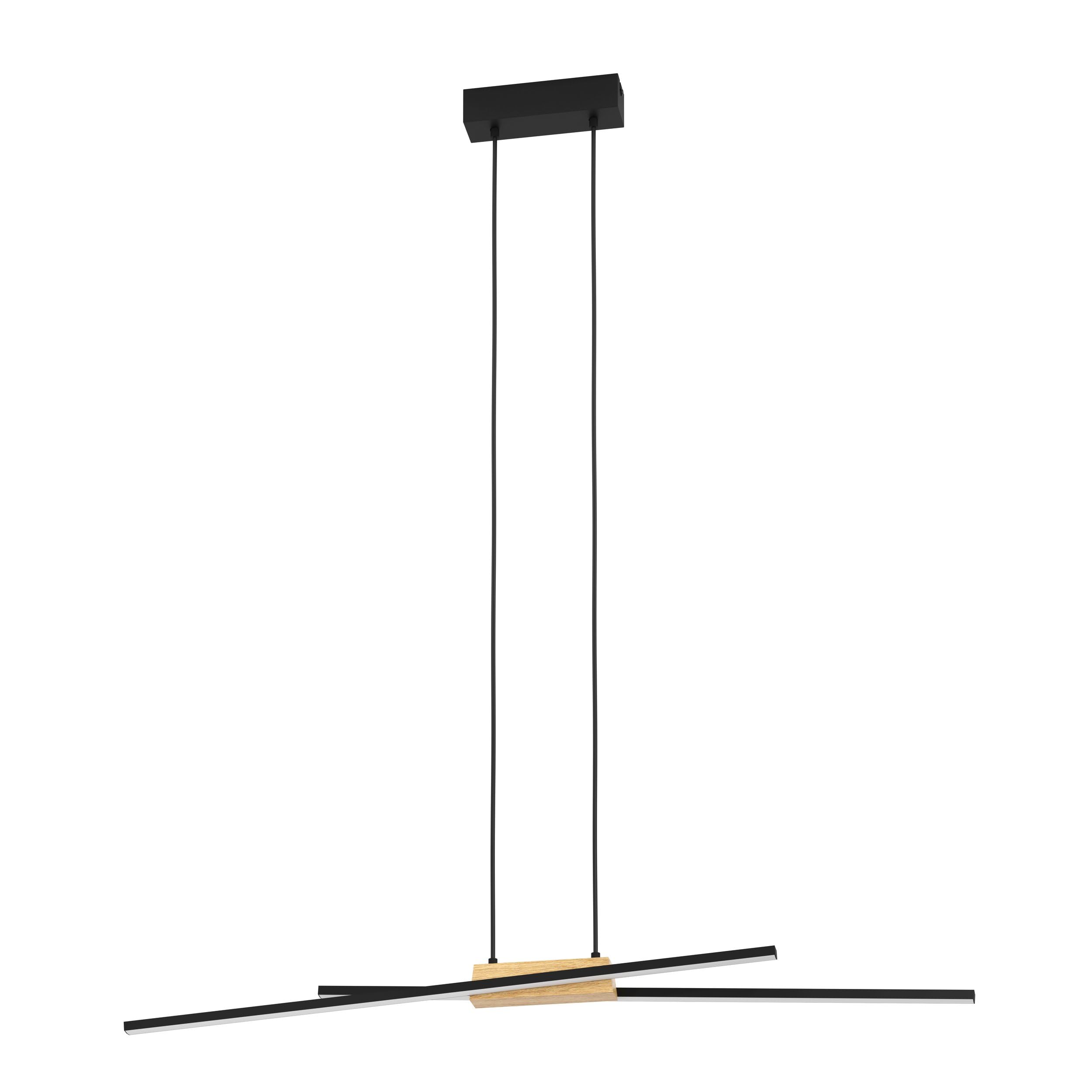 eglo-panagria-led-h-ngelampe-93-5-cm-schwarz-holz-warmwei image 1