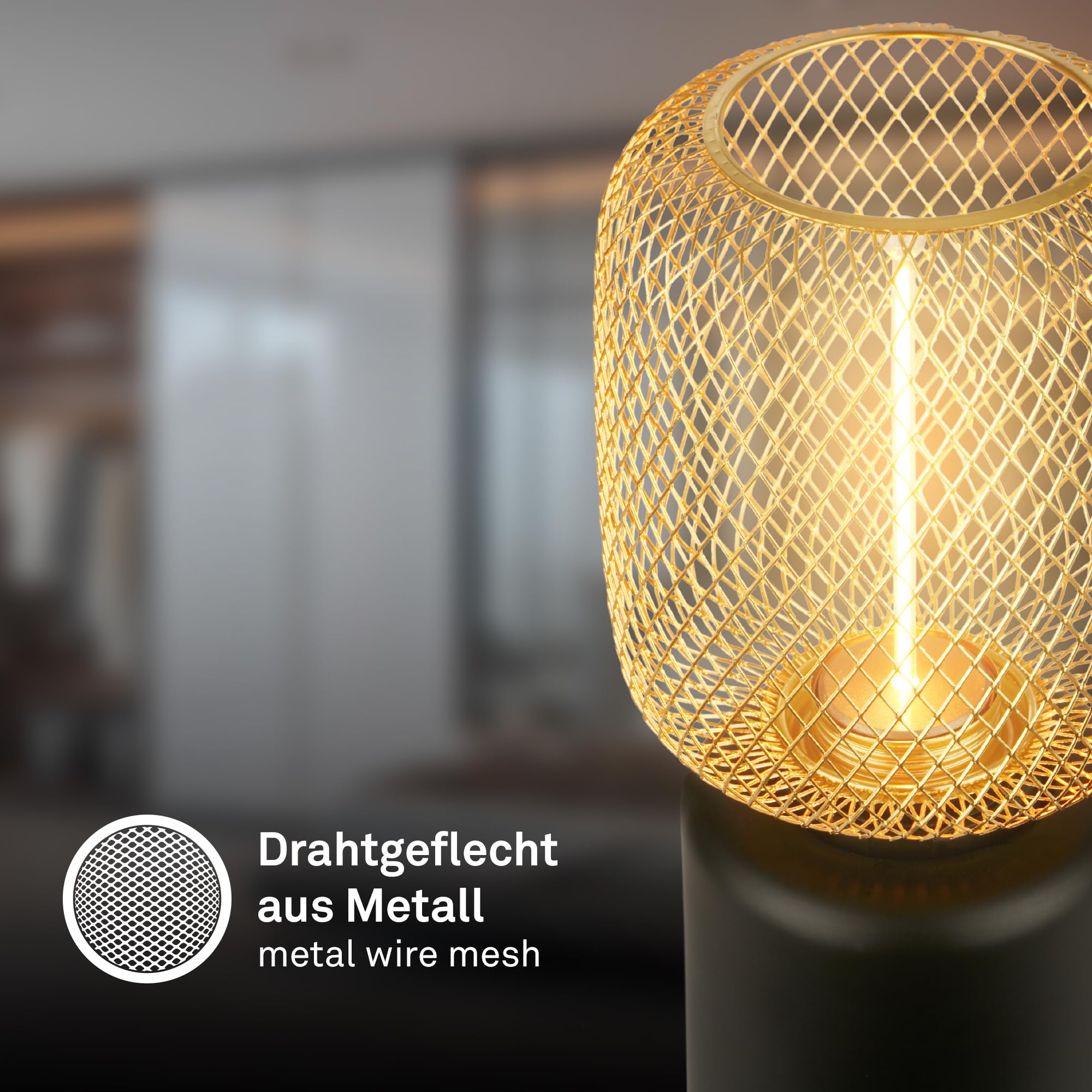 briloner-tischlampe-drahtgeflecht-e27-warmwei-gold-schwarz-10x25cm-mit-kabelscha image 7