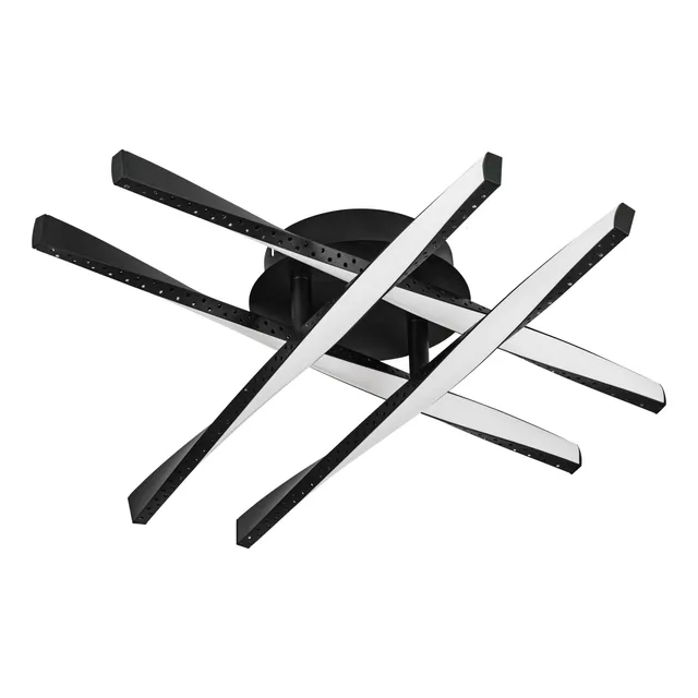 eglo-adeje-led-deckenleuchte-43-5-x-43-5-cm-schwarz-wei image 1