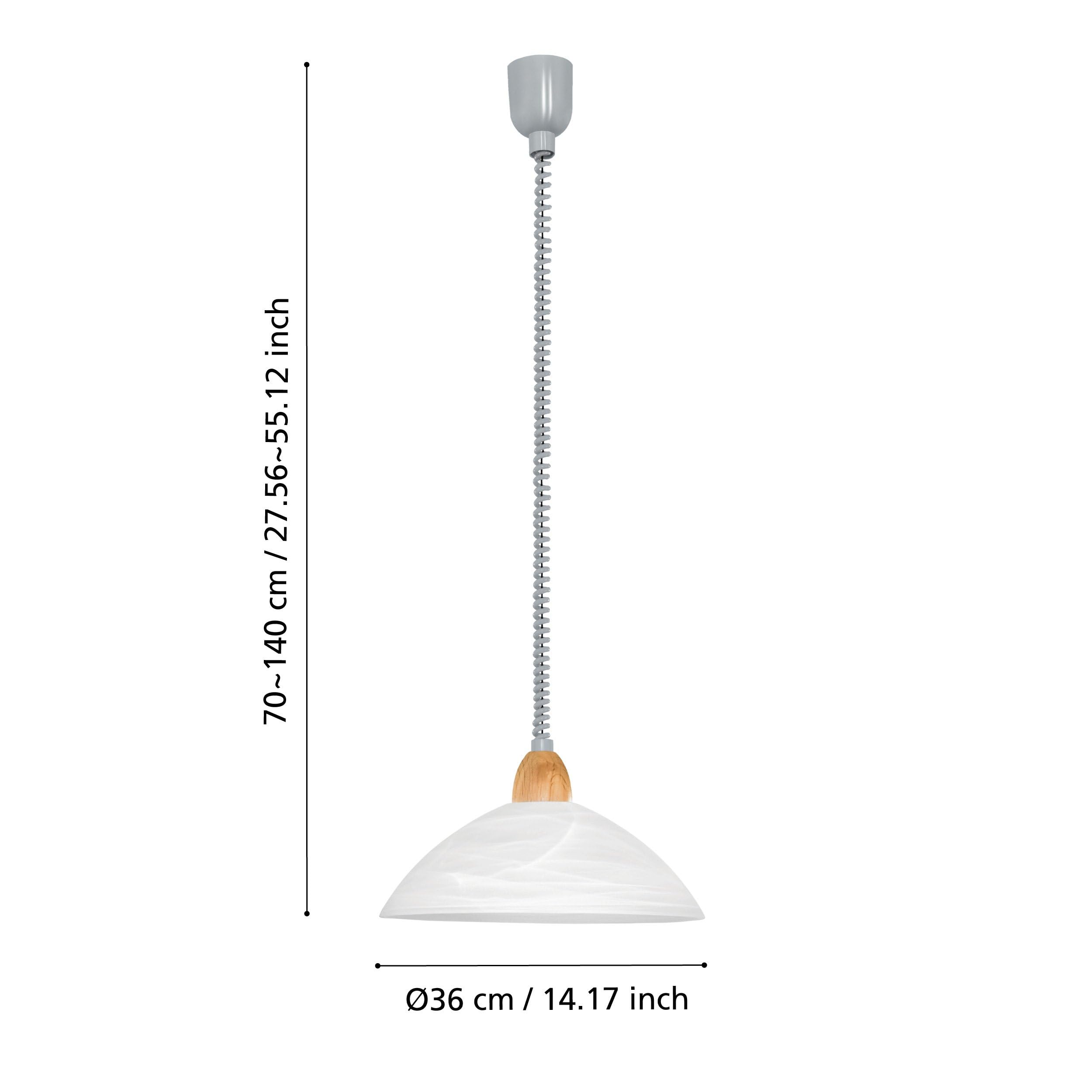 eglo-pendelleuchte-lord-2-e27-max-60w-h-henverstellbar-36-cm-weiss-alabasterglas image 2