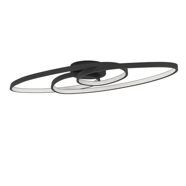 eglo-gianella-led-deckenleuchte-88-cm-dimmbar-schwarz-wei-warmwei image 1