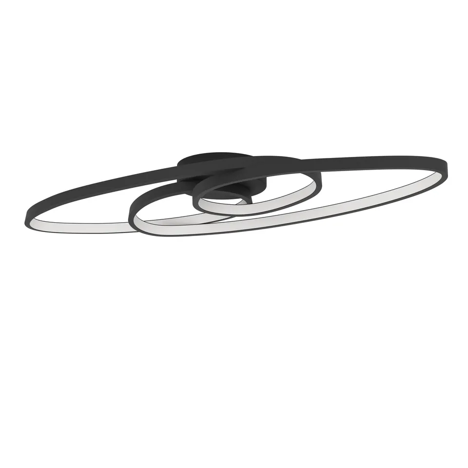 eglo-gianella-led-deckenleuchte-88-cm-dimmbar-schwarz-wei-warmwei image 1