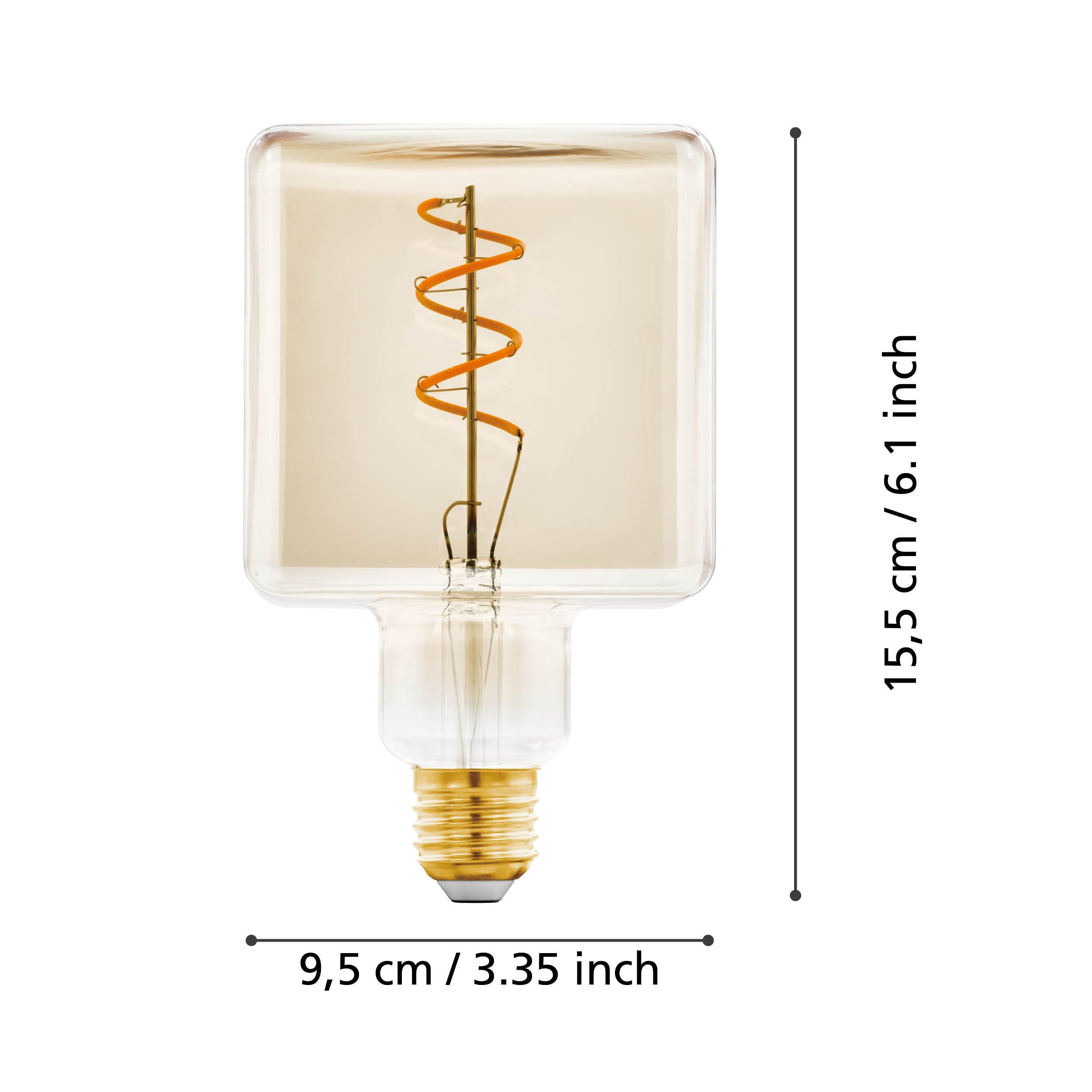eglo-led-e27-vintage-spiral-cube-9-5-cm-deko-gl-hbirne-dimmbar-4w-warmwei image 3