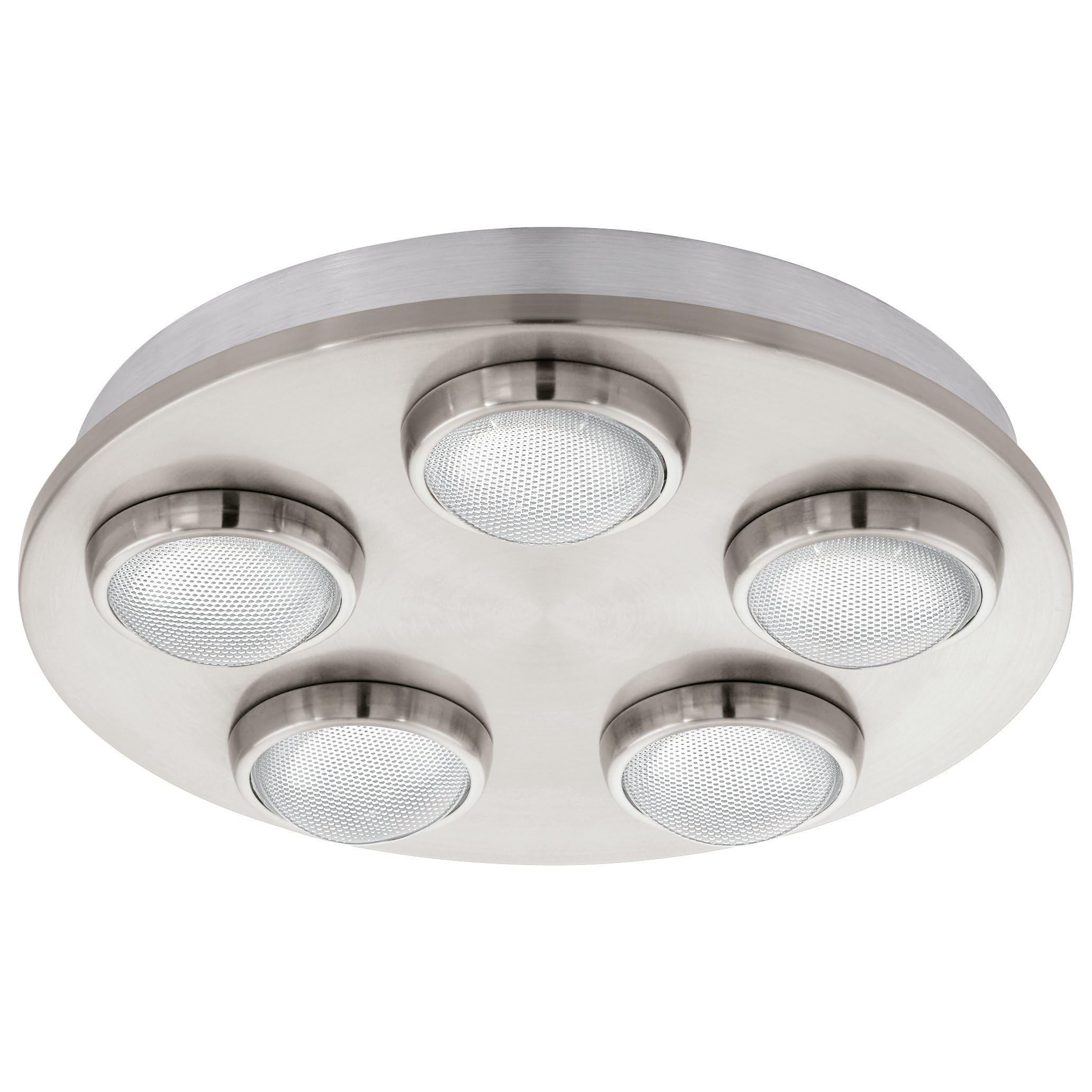 eglo-lombes-led-deckenleuchte-rund-35-cm-stahl-nickel-matt-kunststoff-klar image 1