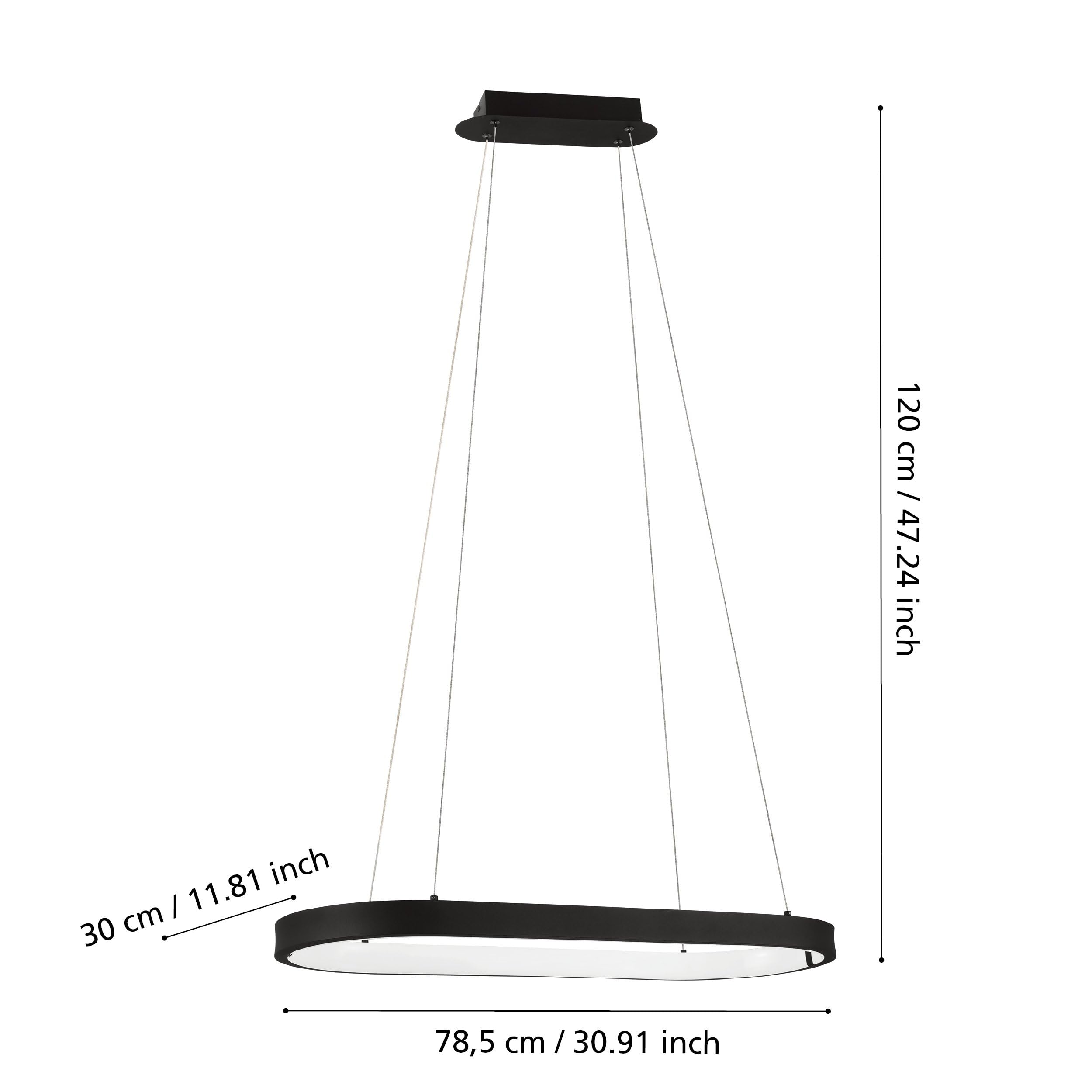 eglo-codriales-led-pendelleuchte-dimmbar-schwarz-wei-78-cm-3000-lm image 5