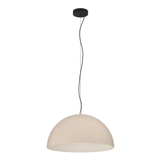 eglo-gaetano-1-h-ngelampe-pendelleuchte-53-5-cm-sandfarben-schwarz-e27 image 1
