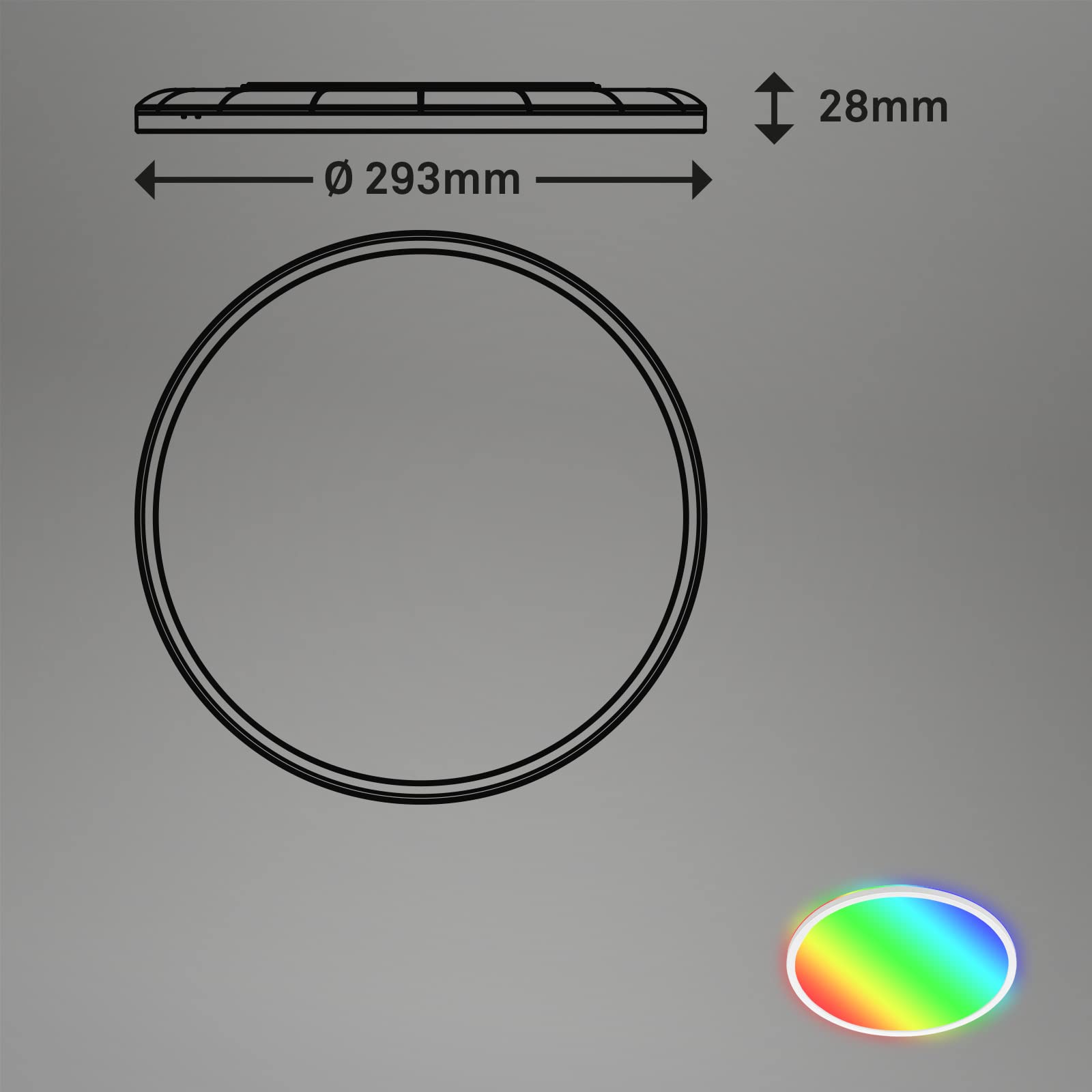 briloner-slim-led-panel-deckenleuchte-rund-rgb-backlight-dimmbar-29-3-cm-wei image 3