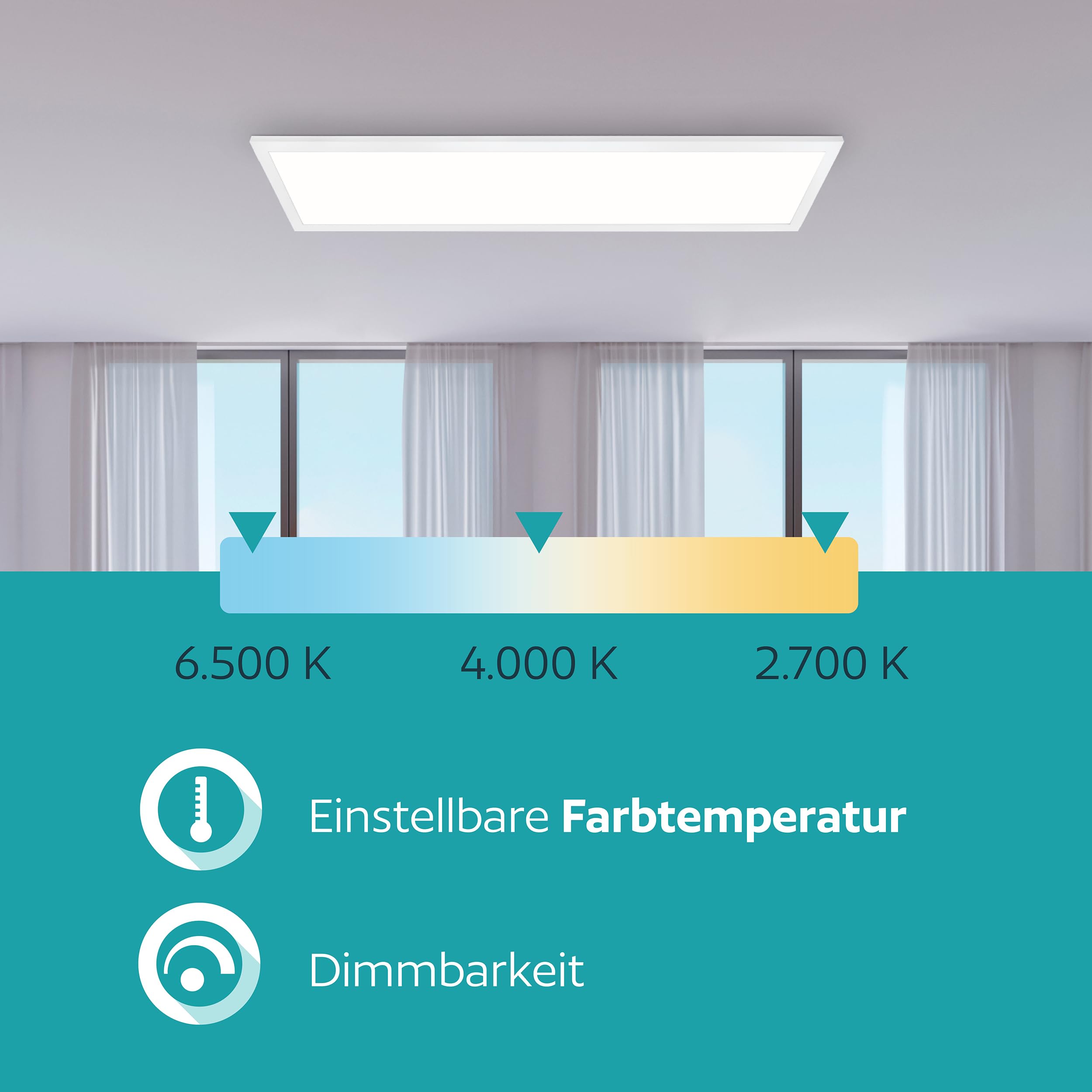 eglo-bottazzo-led-deckenleuchte-100x25-cm-mit-fernbedienung-dimmbar-2700-6500k-r image 4