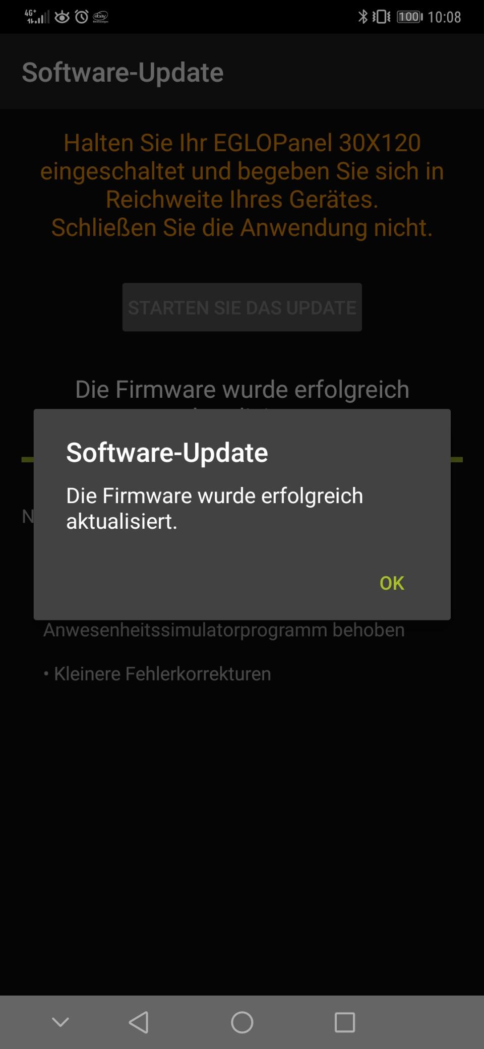 Licht top, App ausbaufähig