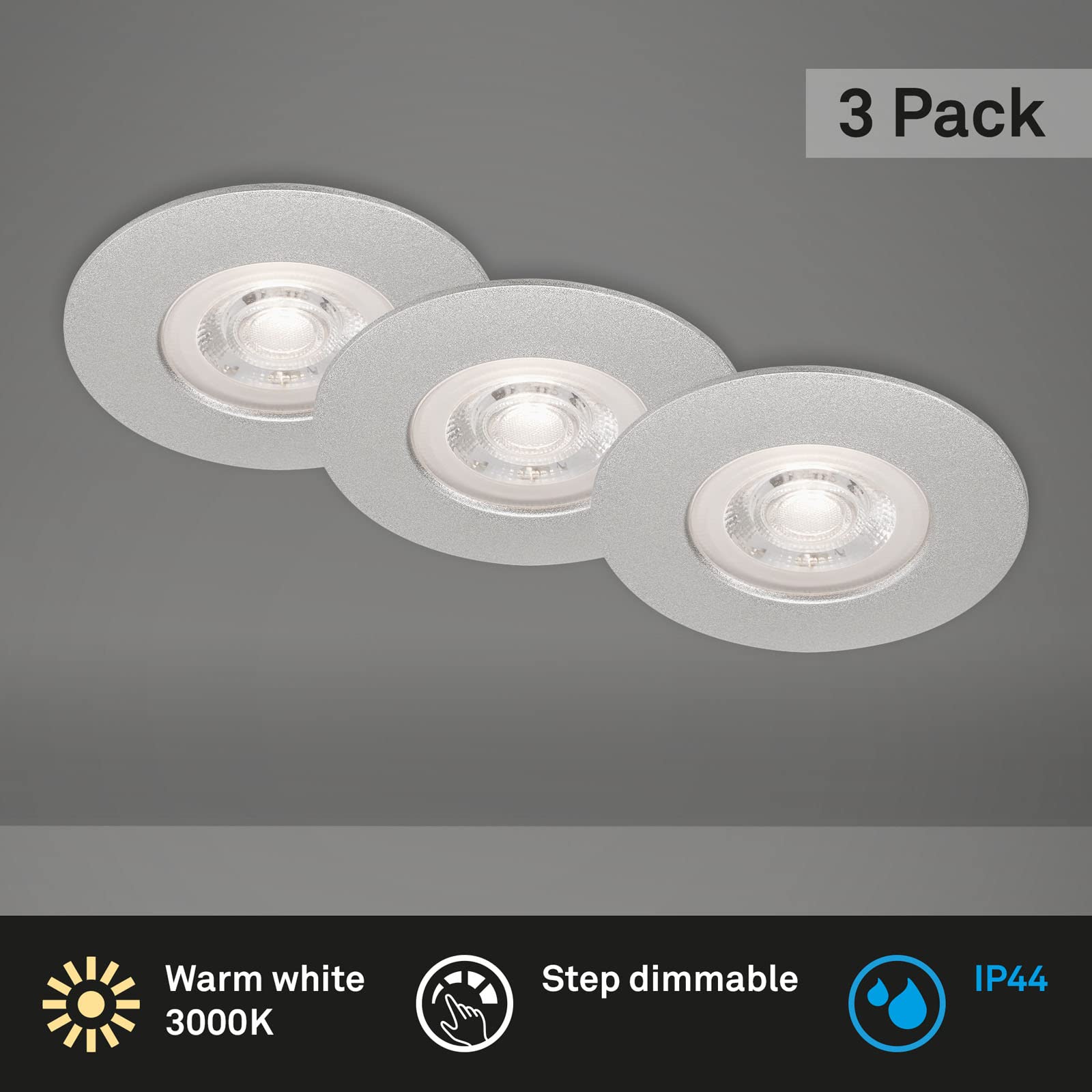 briloner-led-einbaustrahler-3er-set-dimmbar-ip44-chrom-matt-4-9w-warmwei image 2