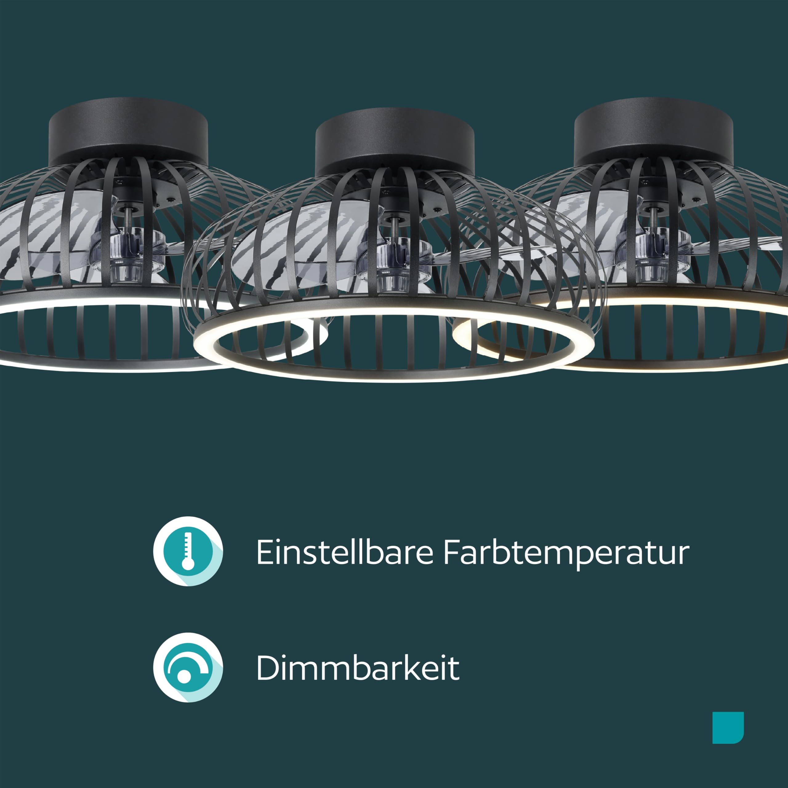 eglo-mogano-led-deckenventilator-42-8-cm-schwarz-dc-motor-6-stufen-fernbedienung image 4