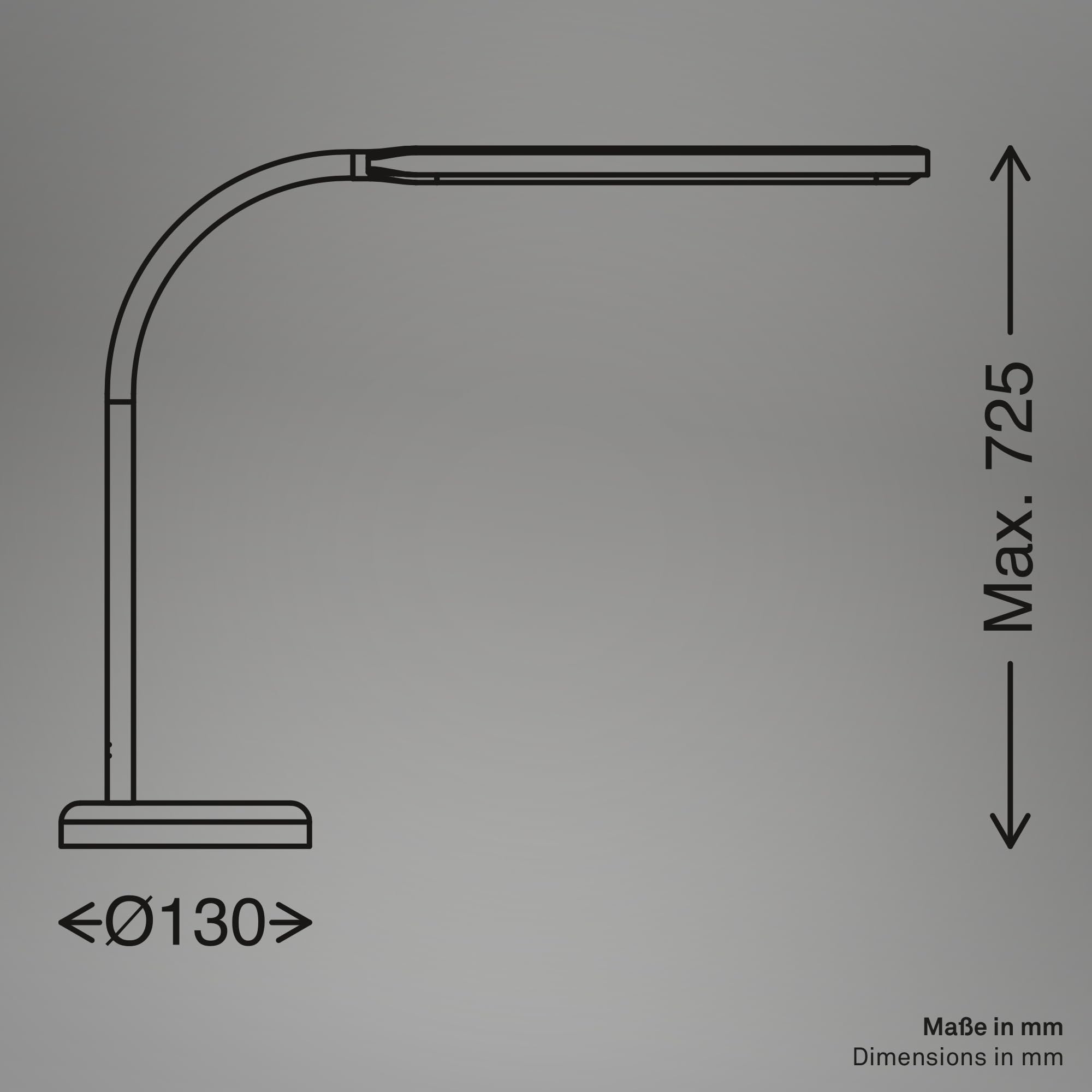 briloner-led-schreibtischlampe-touch-dimmbar-schwenkbar-wei-usb-c image 8