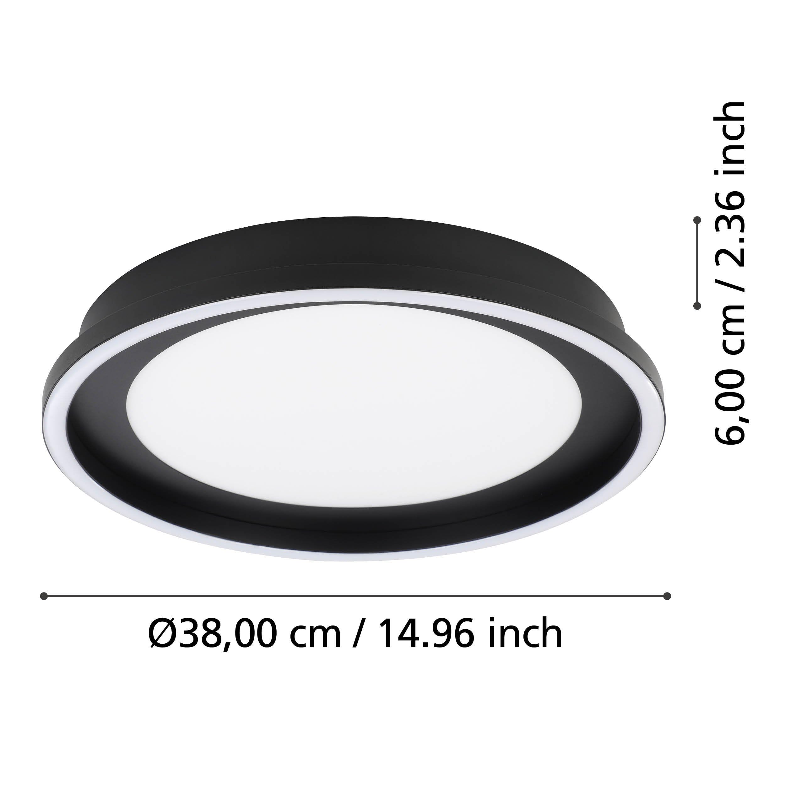 eglo-calagrano-led-deckenleuchte-rund-38-cm-schwarz-dimmbar-mit-fernbedienung image 8