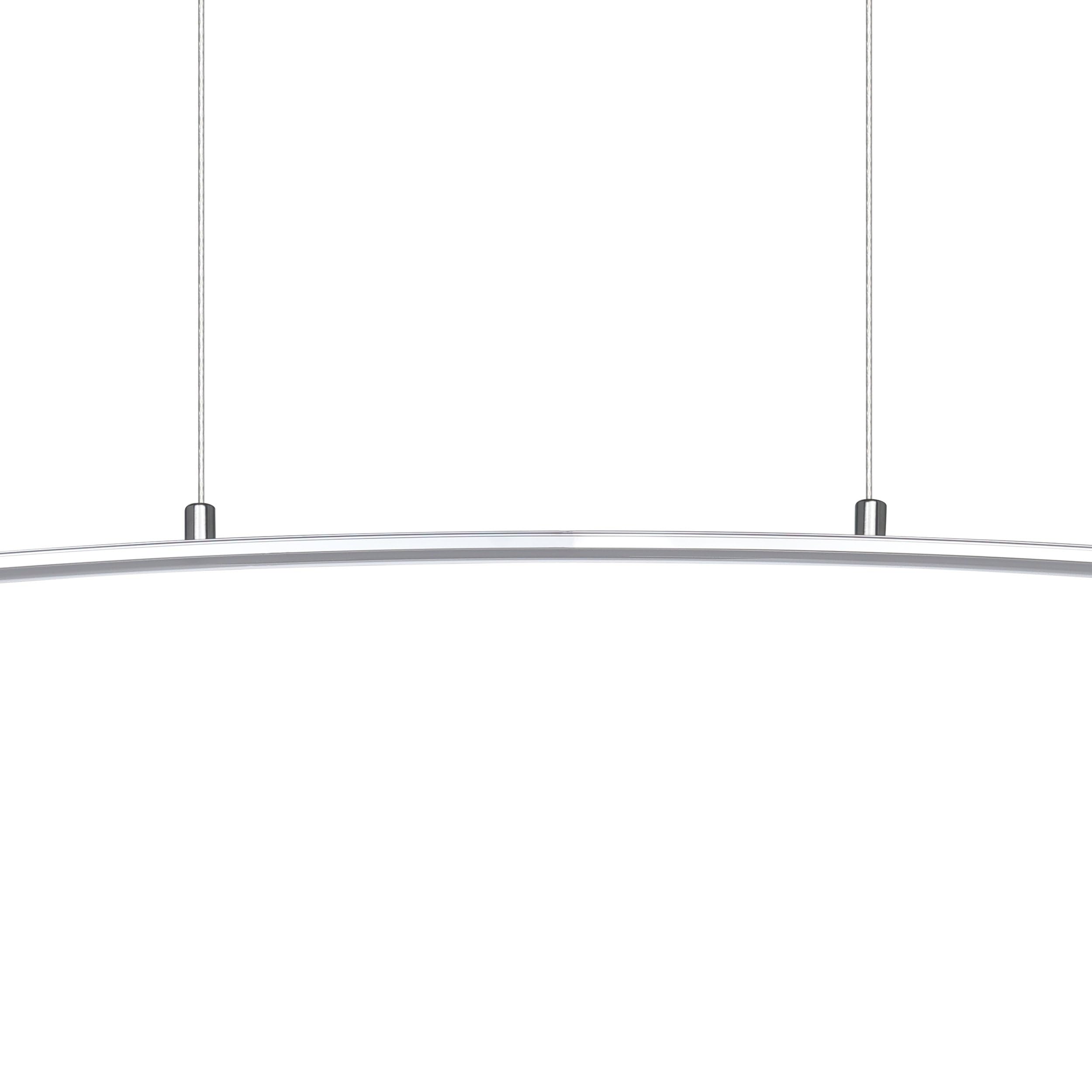 eglo-pendellampe-lasana-1-flammig-led-14w-1400lm-chrom-wei-90cm image 5