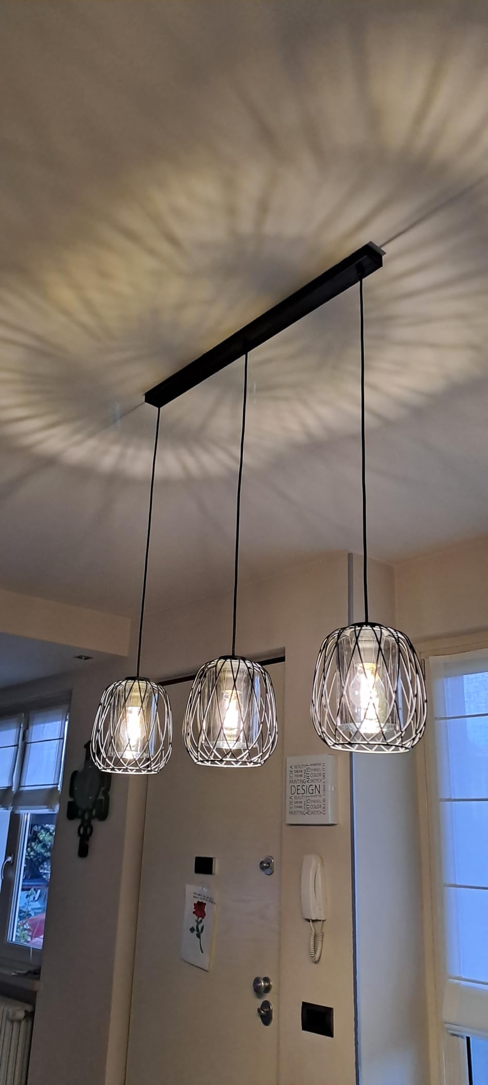 Stylische Lampe mit Atmosphäre