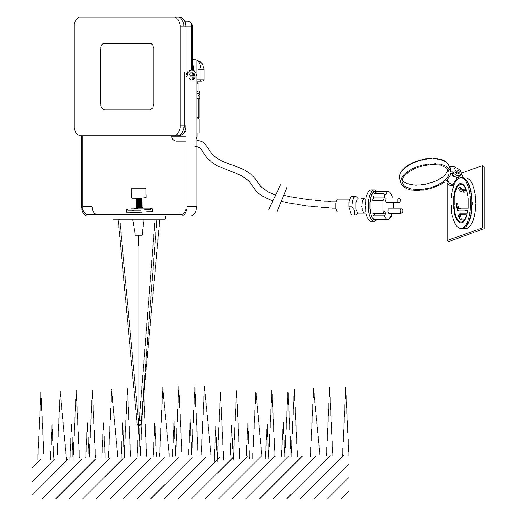 eglo-faedo-4-led-au-en-strahler-mit-erdspie-schwarz-ip65 image 7