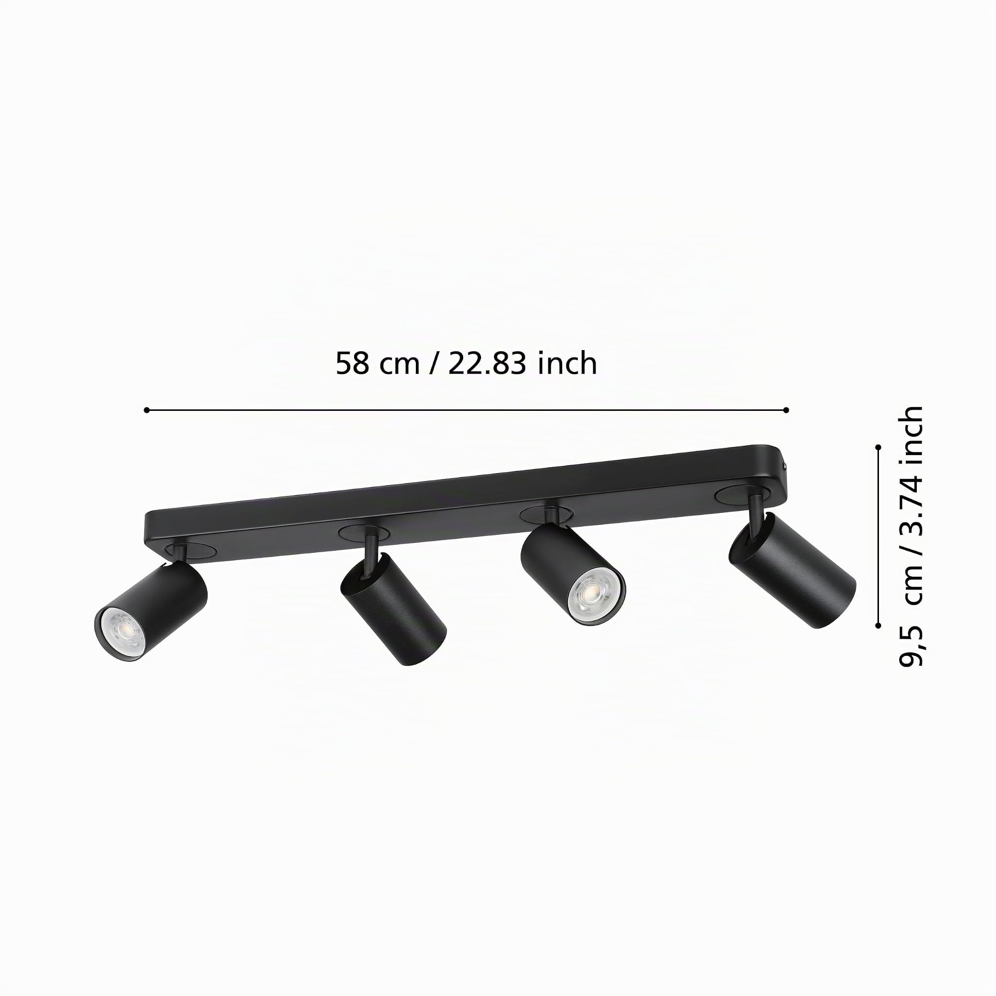 eglo-connect-z-telimbela-z-smart-led-decken-spot-4-flammig-schwarz-rgb-zigbee image 5