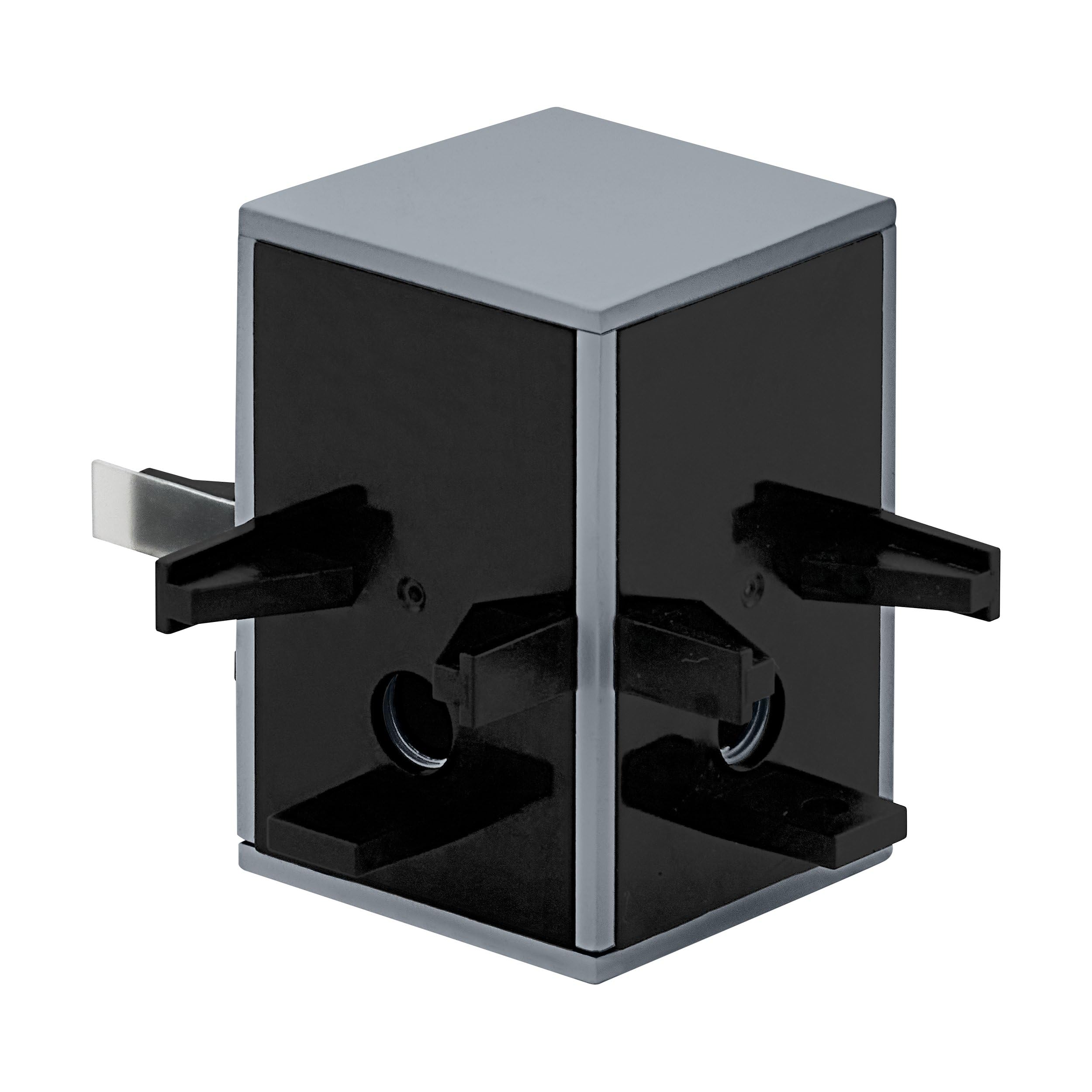 eglo-track-pro-tp-cube-connector-schienenverbinder-schwarz image 1