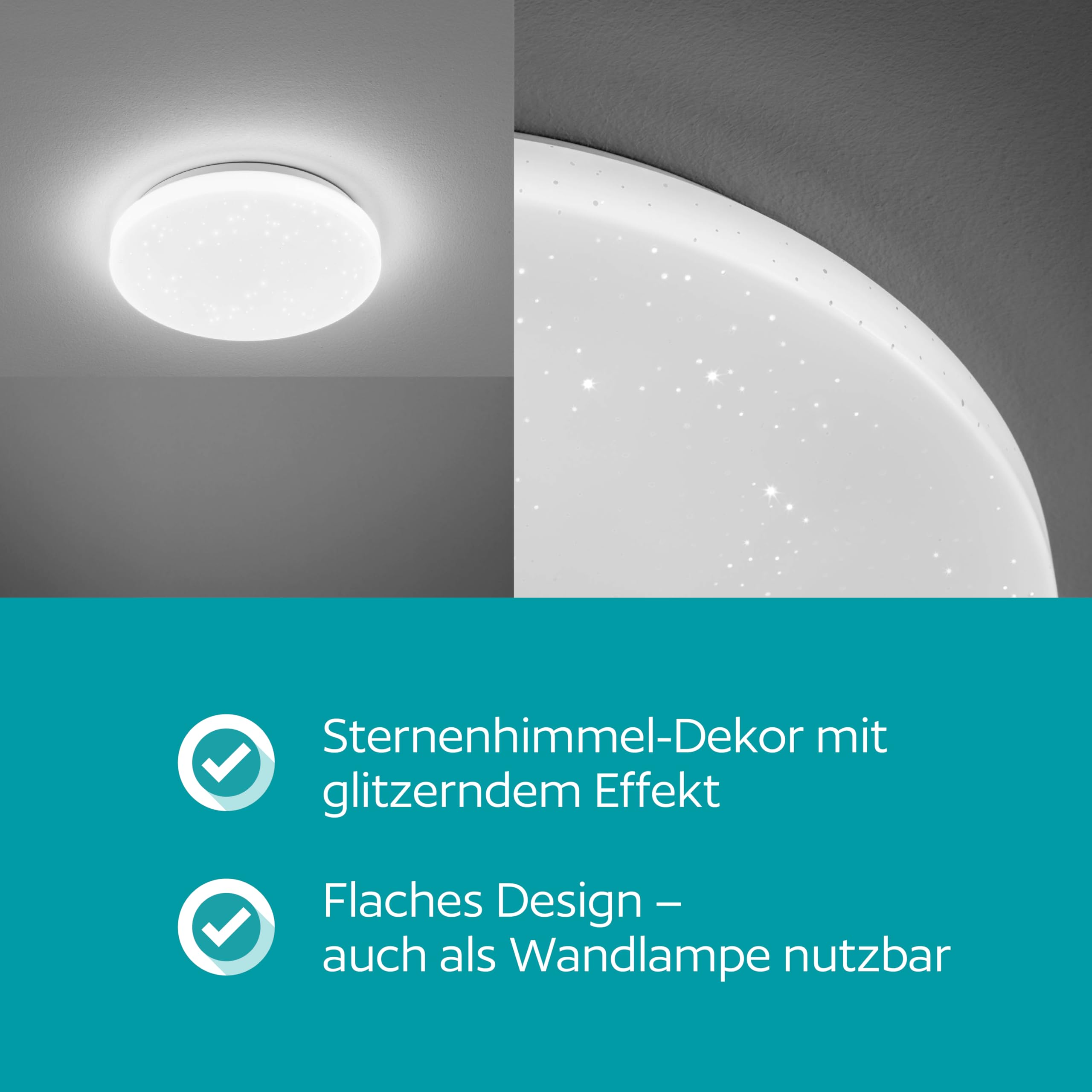eglo-pogliola-e-led-deckenleuchte-31-cm-kristall-sterneneffekt-warmwei image 4