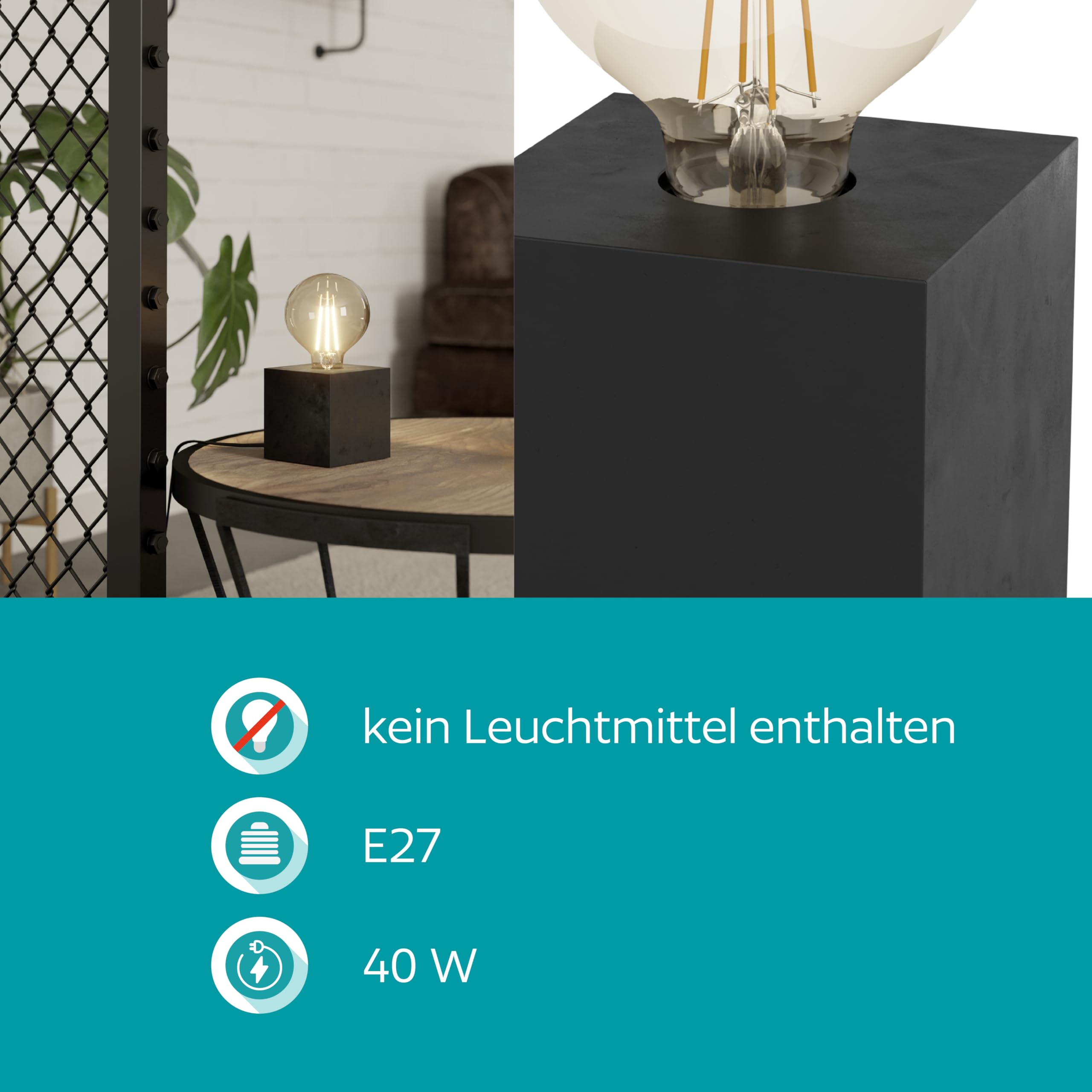 eglo-prestwick-2-tischlampe-w-rfel-e27-holz-schwarz-matt-9-5-cm image 5