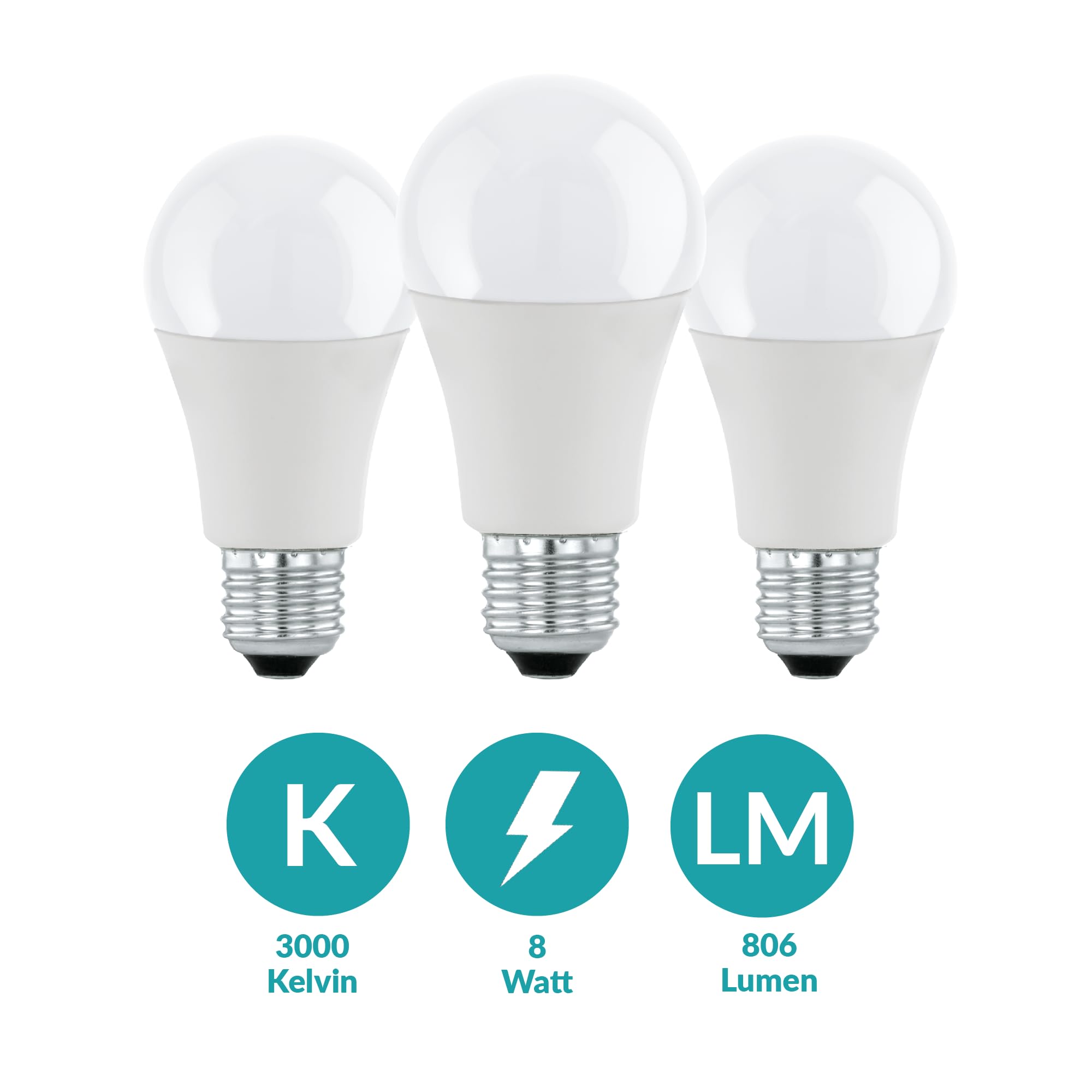 eglo-milky-e27-led-lampen-3er-set-8-5w-gl-hbirnen-a60-warmwei-6-cm image 2