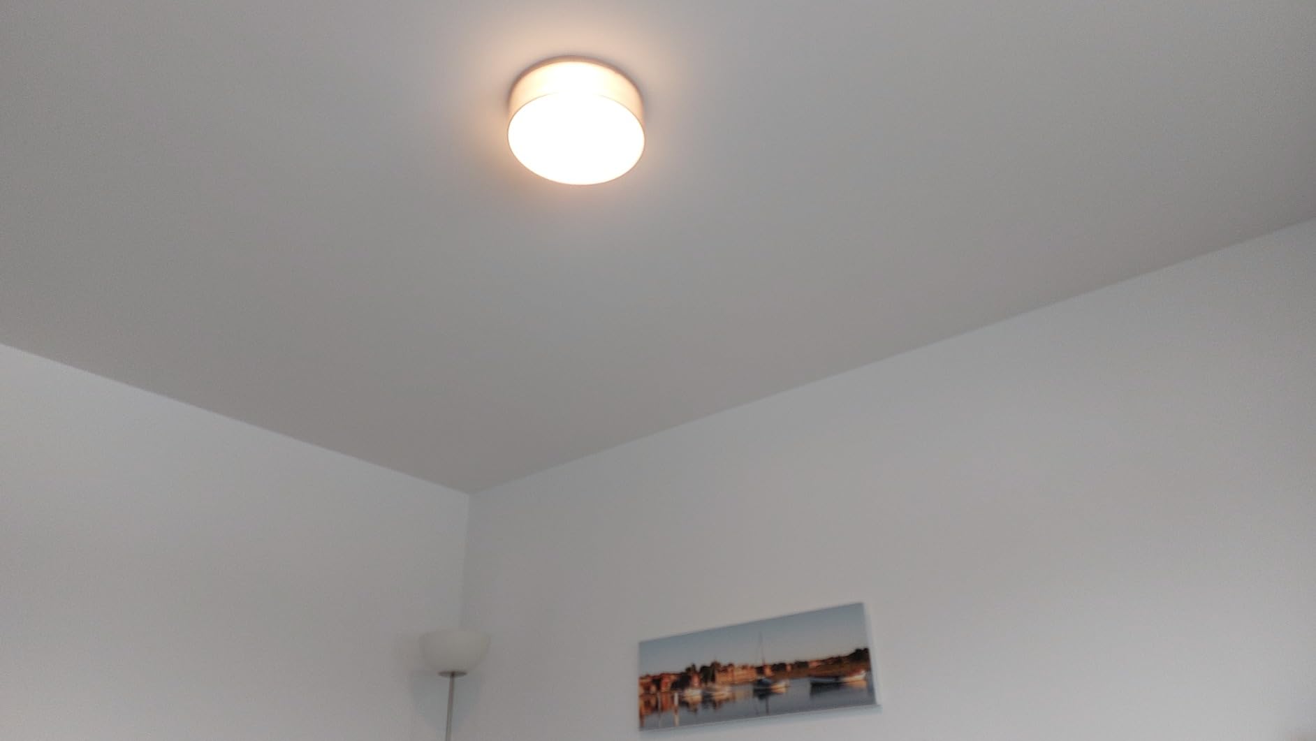 Endlich keine grelle Deckenlampe mehr