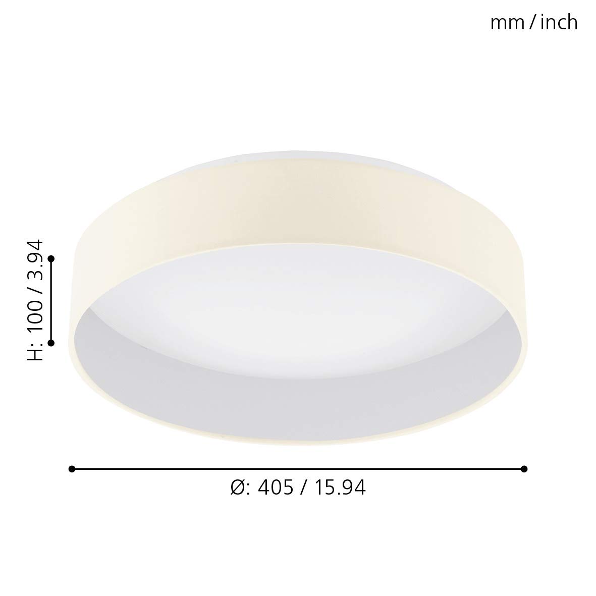 eglo-palomaro-1-led-deckenlampe-dimmbar-stoff-creme-wei-40-5-cm image 4