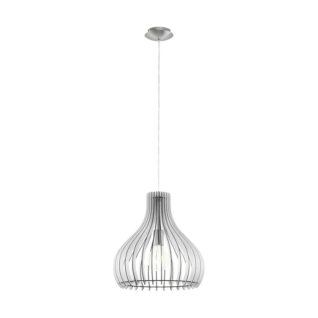 eglo-tindori-pendelleuchte-vintage-38cm-holzlamellen-wei-e27 image 1