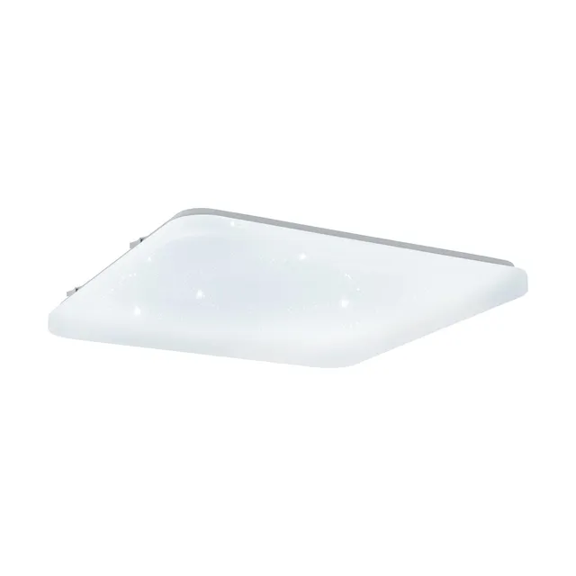 eglo-frania-s-led-deckenleuchte-eckig-53cm-wei-kristall-effekt image 1