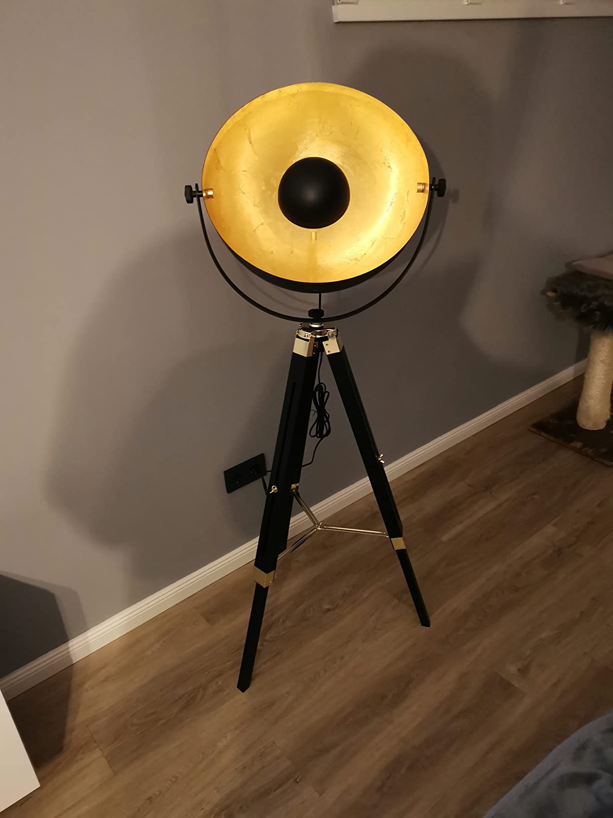 Tolle Lampe fürs Schlafzimmer