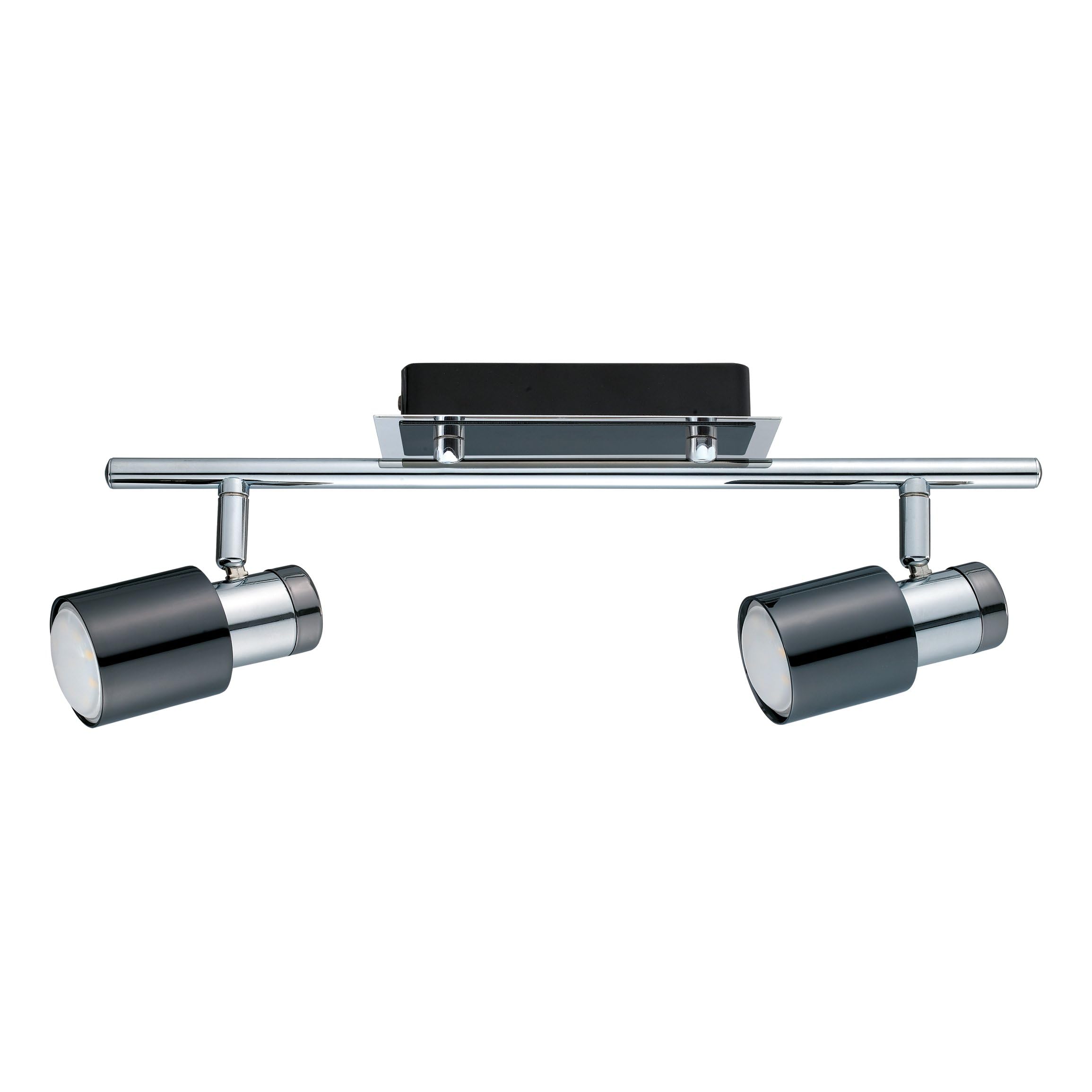 eglo-davida-1-deckenleuchte-2-flammig-deckenspot-chrom-nickel-nero-inkl-gu10-led image 2
