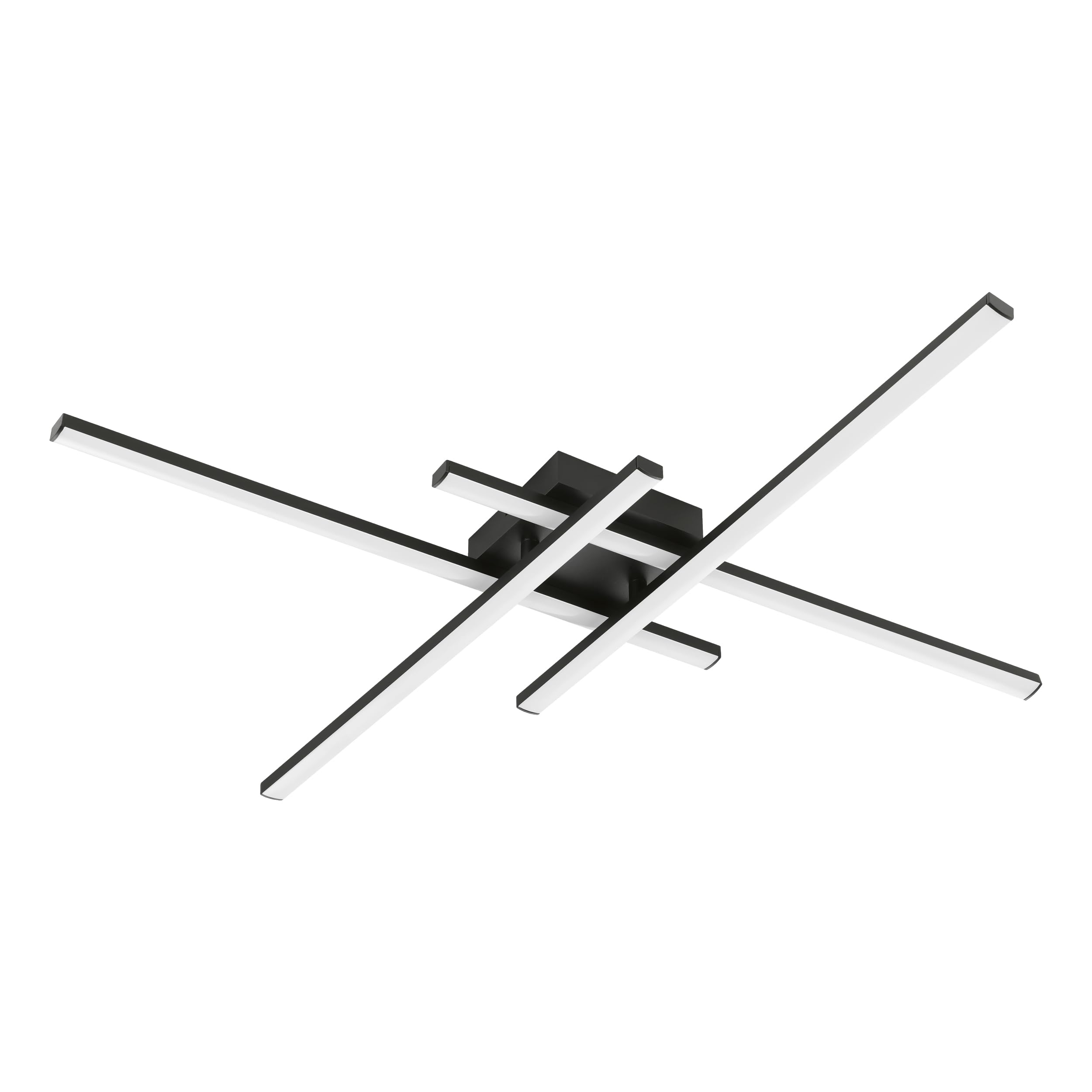 eglo-vascella-led-deckenleuchte-74x74-cm-schwarz-wei-neutralwei image 1