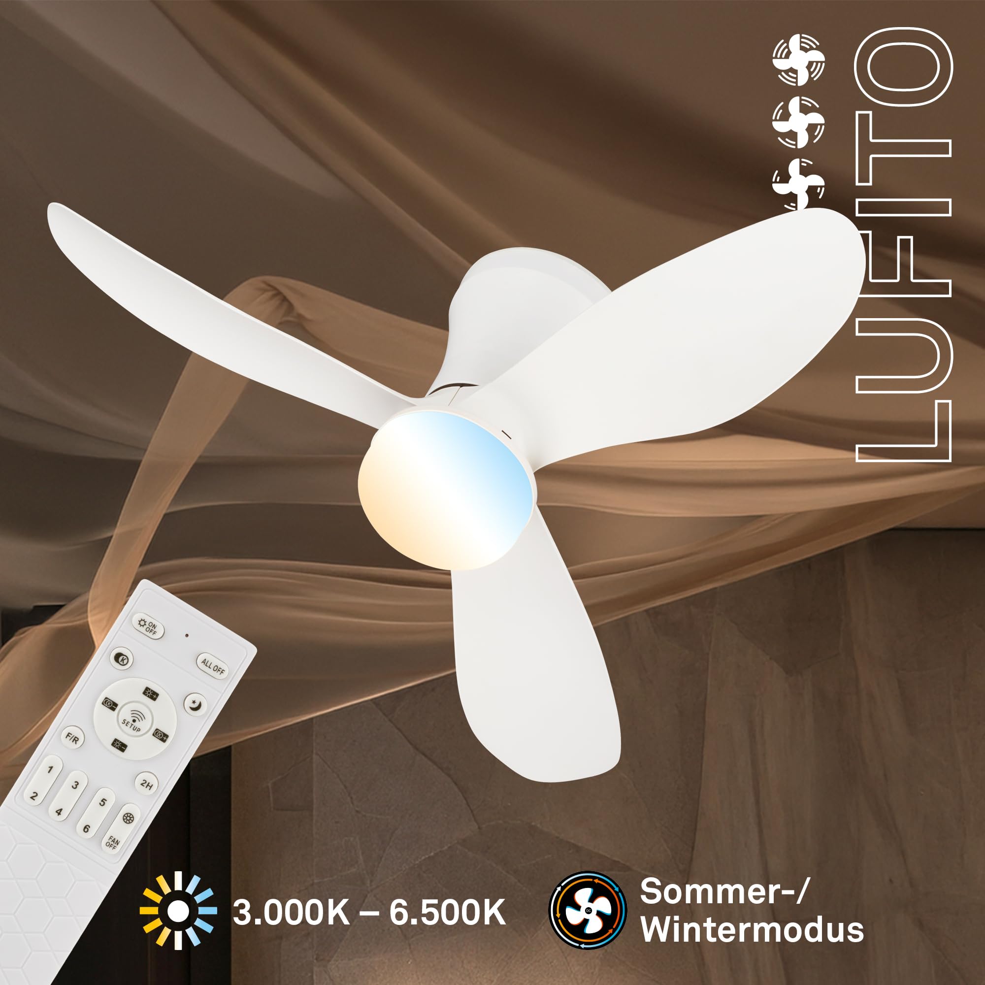 briloner-led-deckenventilator-wei-mit-licht-cct-dimmbar-fernbedienung-15w-2050lm image 2
