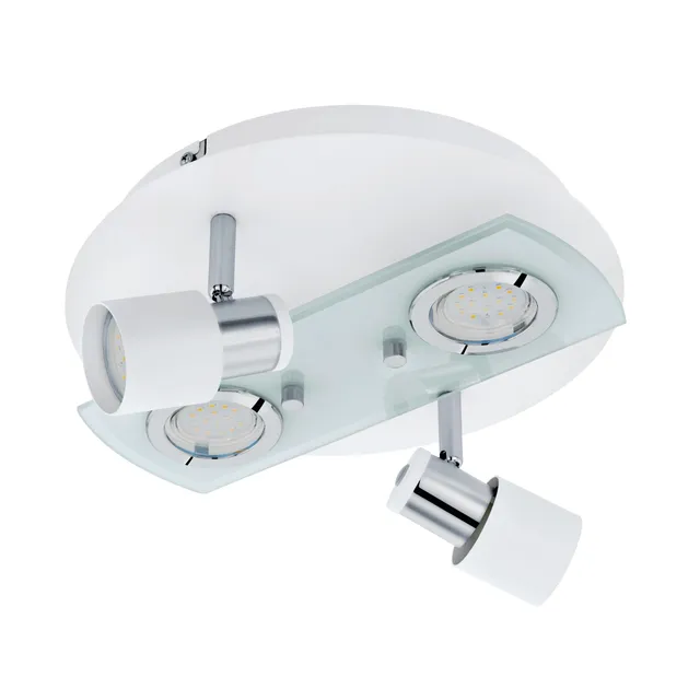 eglo-pawedo-1-led-deckenlampe-4-flammig-gu10-stahl-wei-chrom image 1
